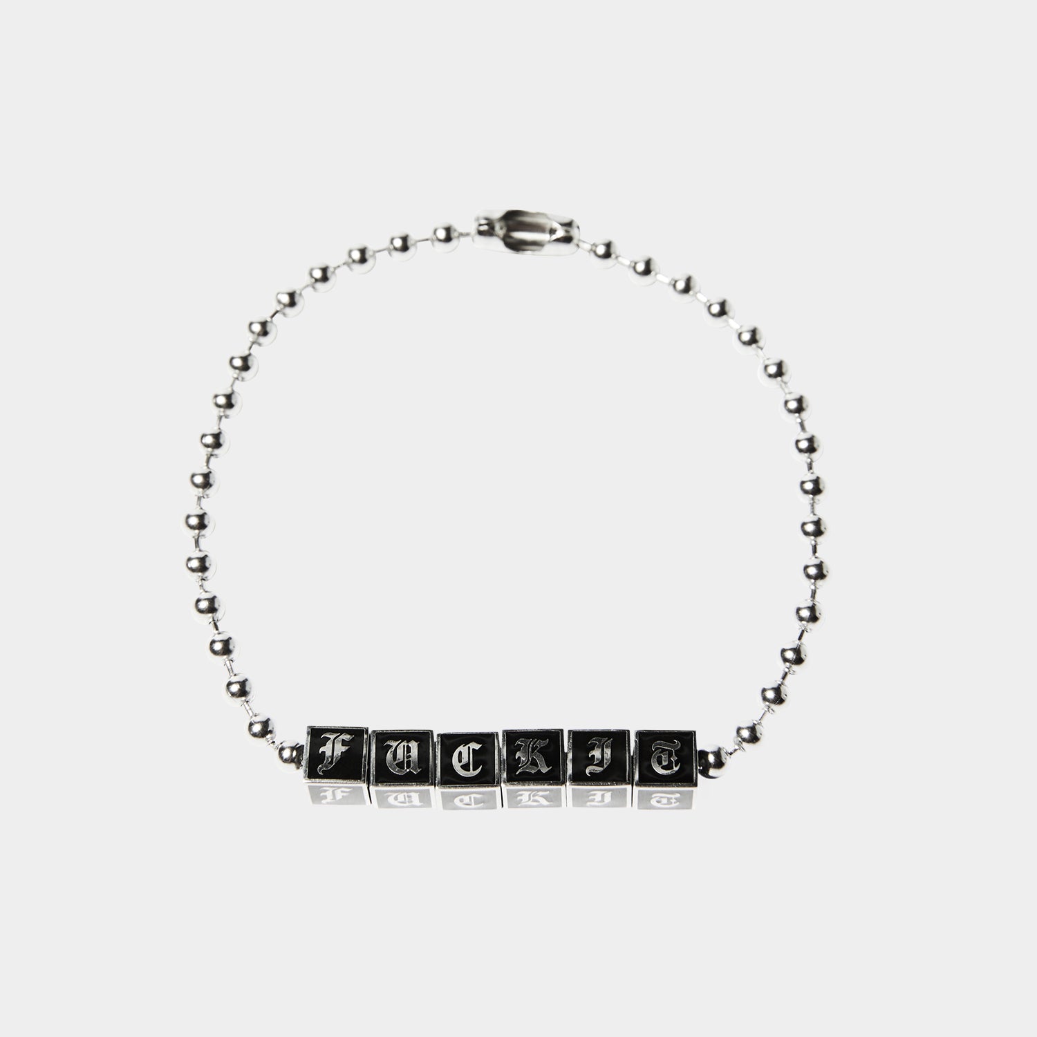 HUF (ハフ) Worldwide JP /JEWELRY(ジュエリー)/ BLOCKS BRACELET商品 / SILVER
