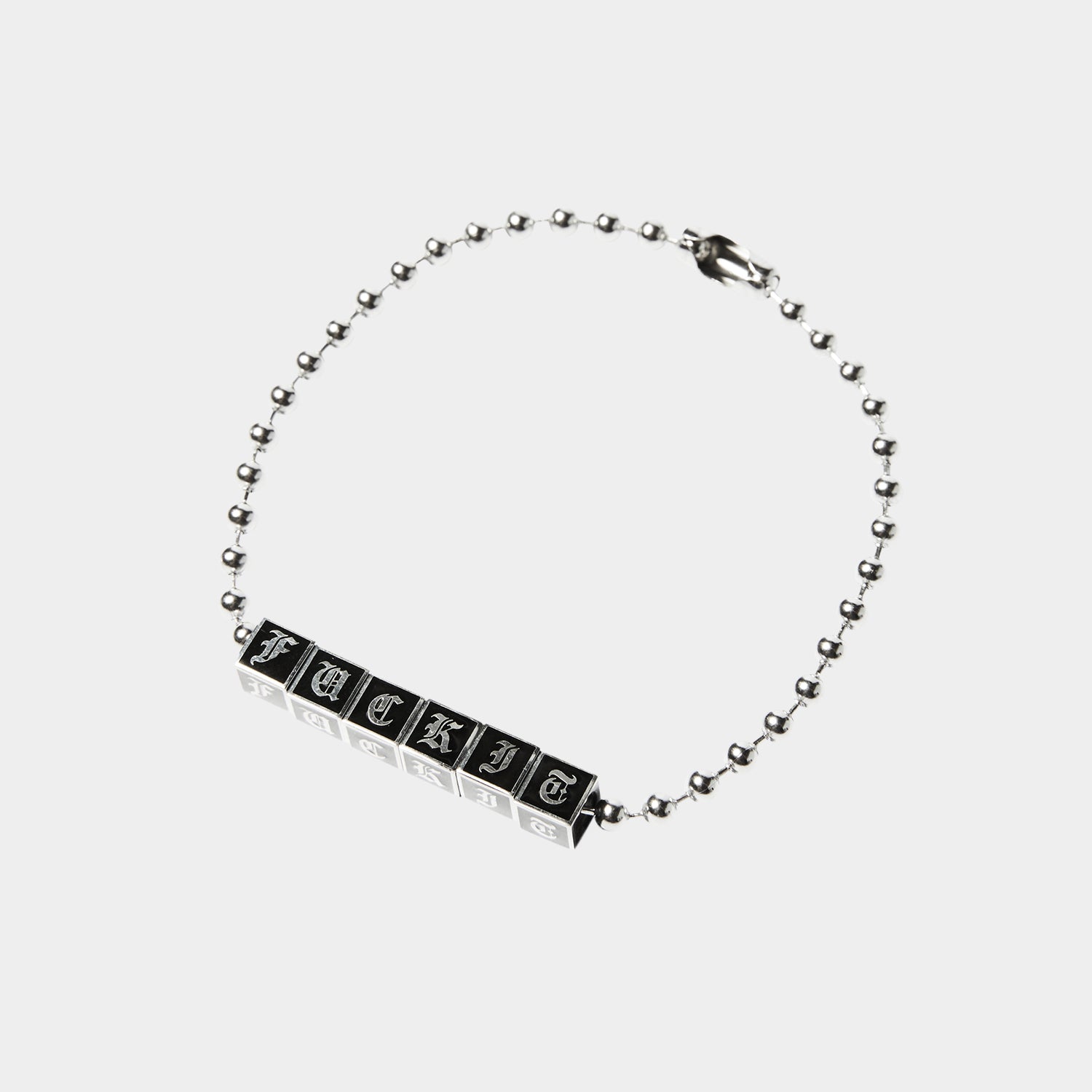 HUF (ハフ) Worldwide JP /JEWELRY(ジュエリー)/ BLOCKS BRACELET商品 / SILVER