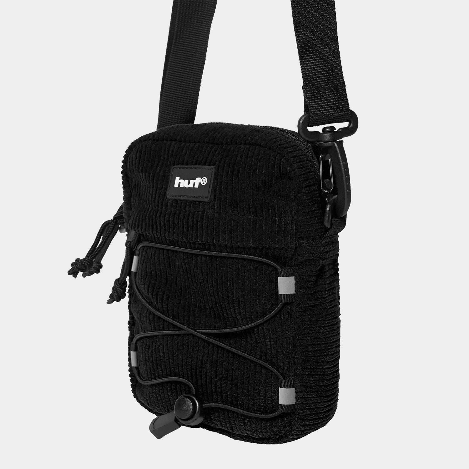 HUF (ハフ) Worldwide JP /BAGS(バッグ)/ CORDUROY BOWERY SIDE BAG商品 / DARK BERRY