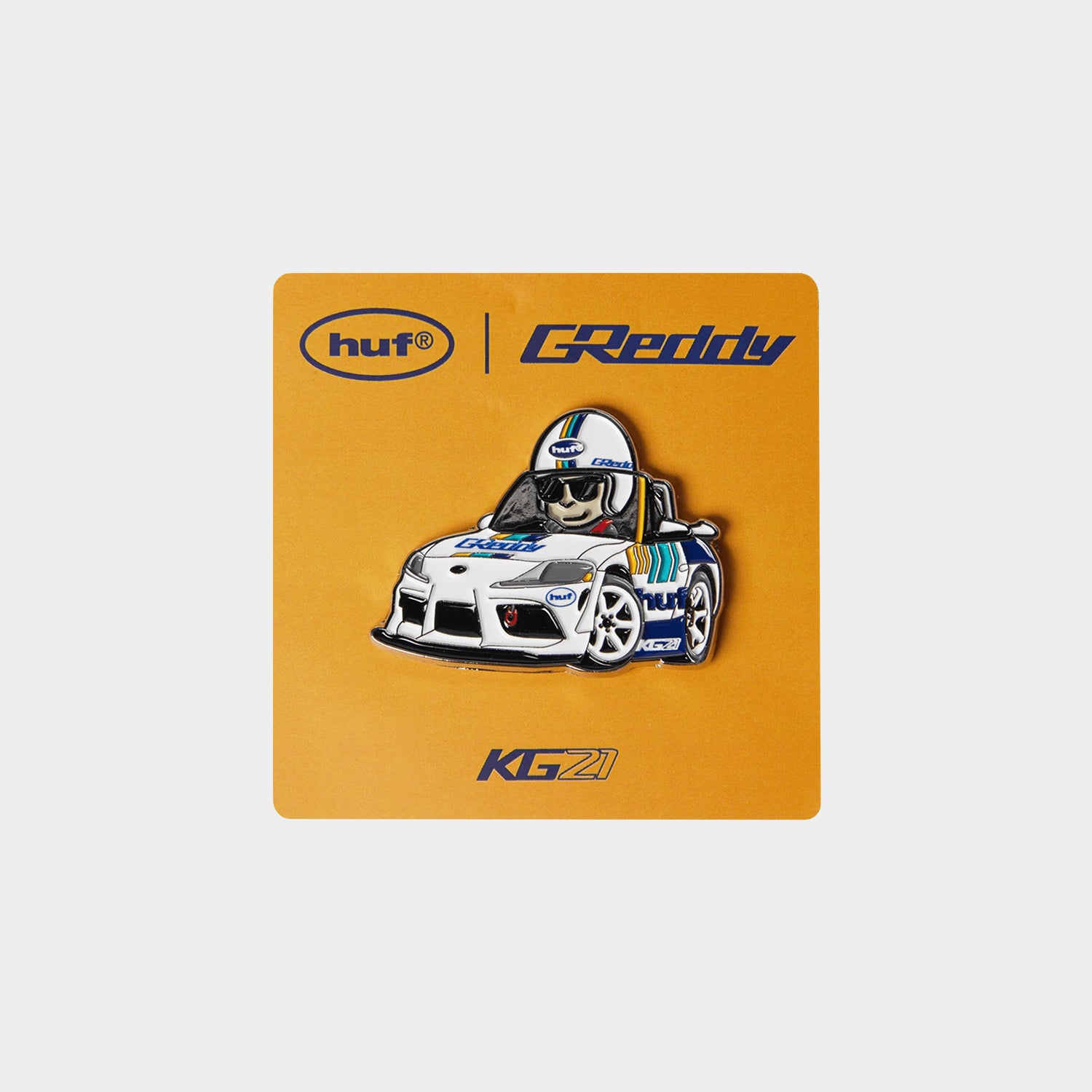 HUF (ハフ) Worldwide JP /OTHERS(その他アクセサリー)/ HUF X GREDDY GUSHI PIN商品 / MULTI