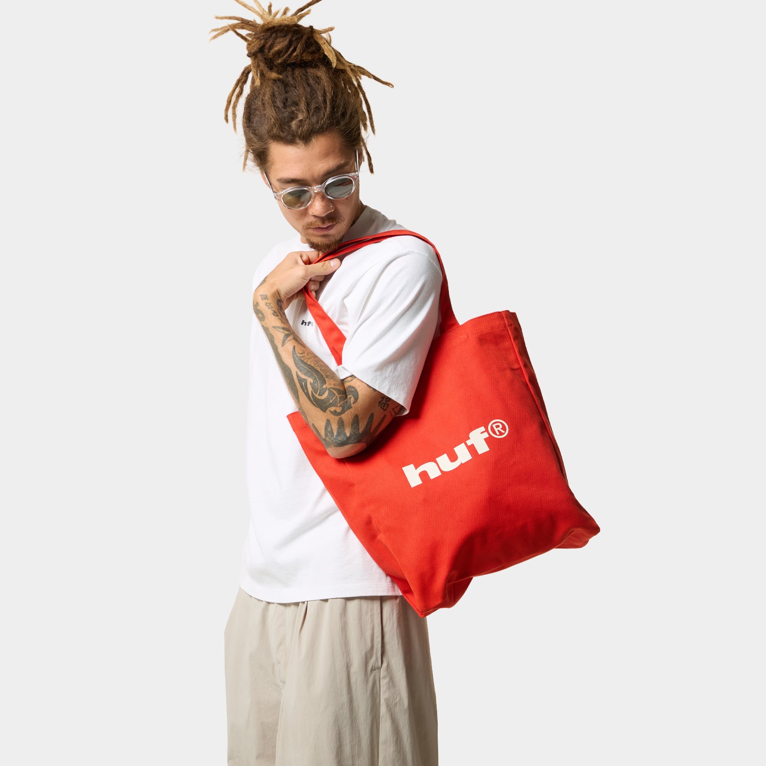 HUF (ハフ) Worldwide JP /BAGS(バッグ)/ HUF eightynine TOTE BAG M商品 / GREY