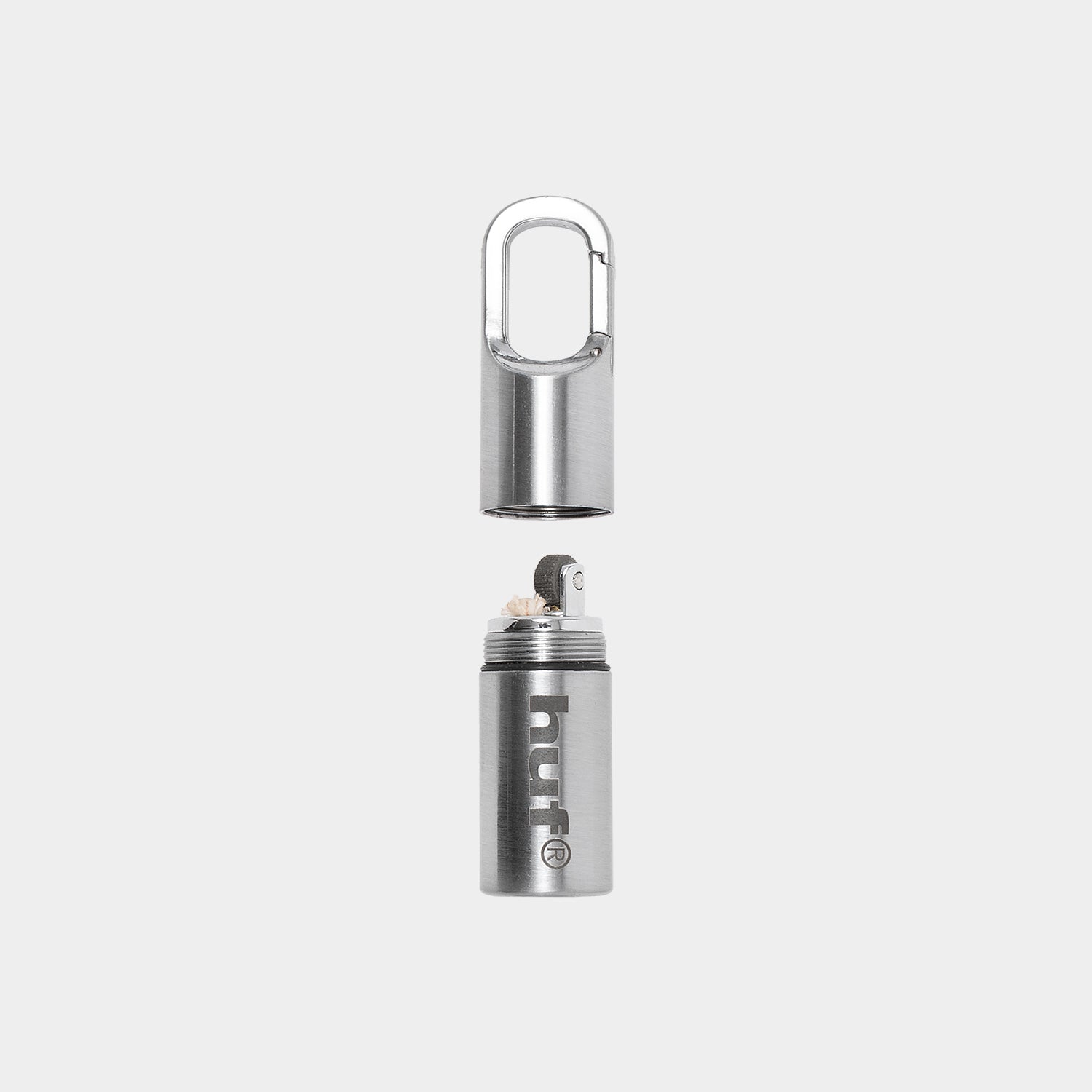 HUF (ハフ) Worldwide JP /OTHERS(その他アクセサリー)/ HUF eightynine LIGHTER CARABINER商品 / SILVER