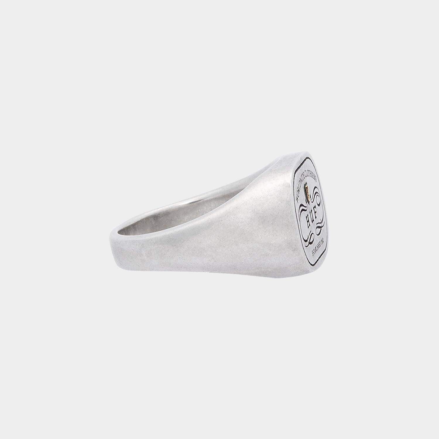 HUF (ハフ) Worldwide JP /JEWELRY(ジュエリー)/ WORLDWIDE CLOTHIERS SIGNET RING商品 / SILVER