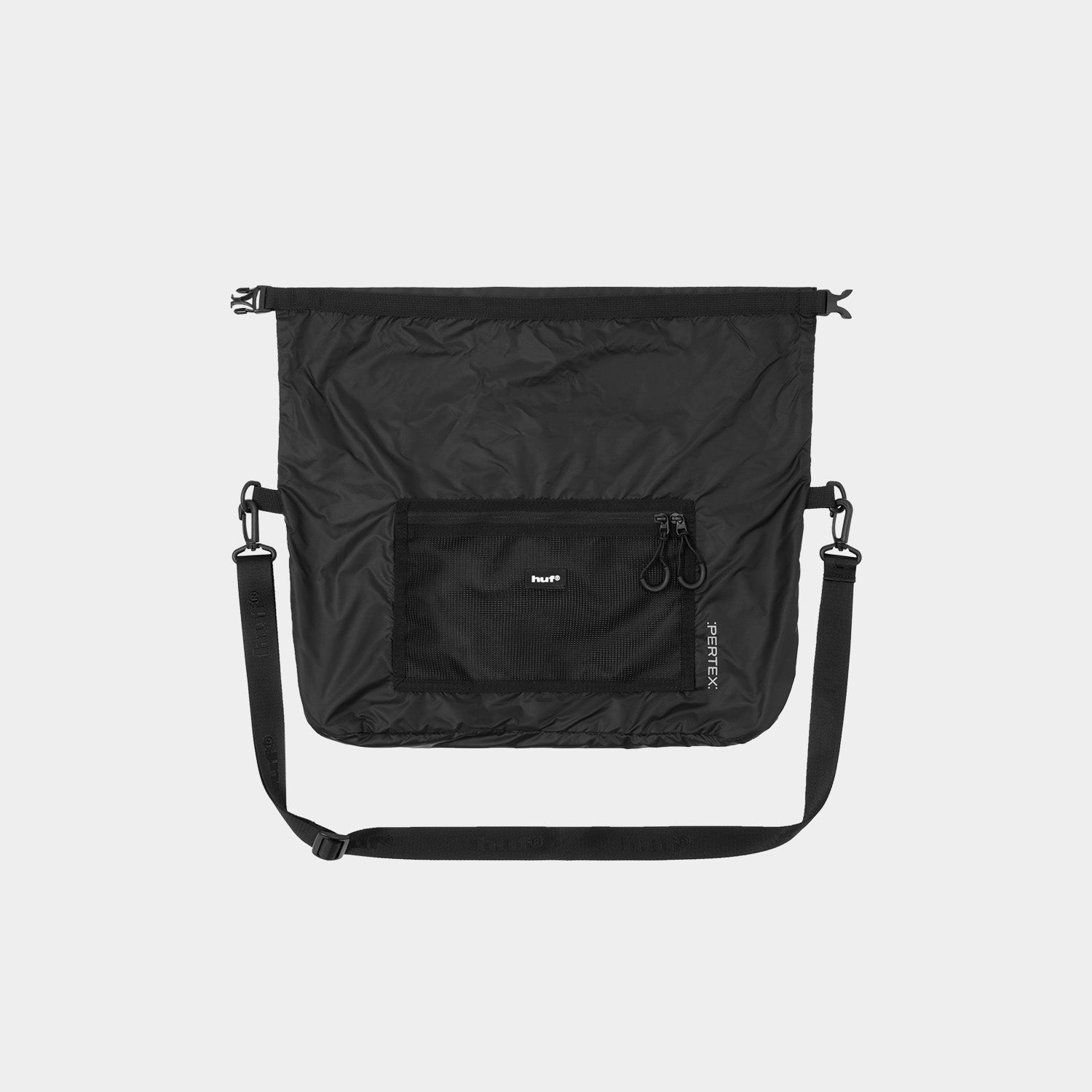 HUF (ハフ) Worldwide JP /BAGS(バッグ)/ PERTEX® ROLL TOP SHOULDER商品 / BLACK