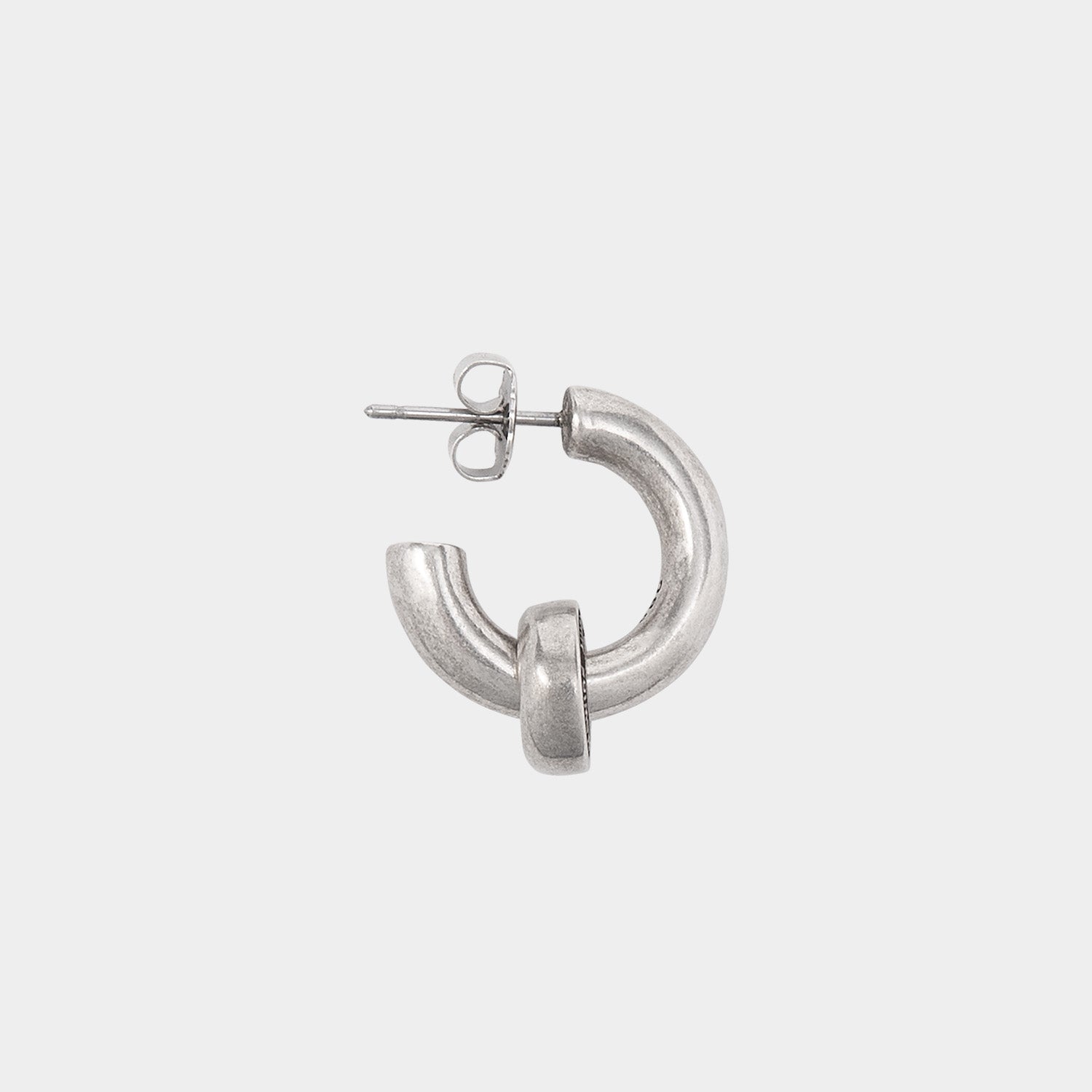 HUF (ハフ) Worldwide JP /JEWELRY(ジュエリー)/ BUTTON UP HOOP PIERCE商品 / SILVER