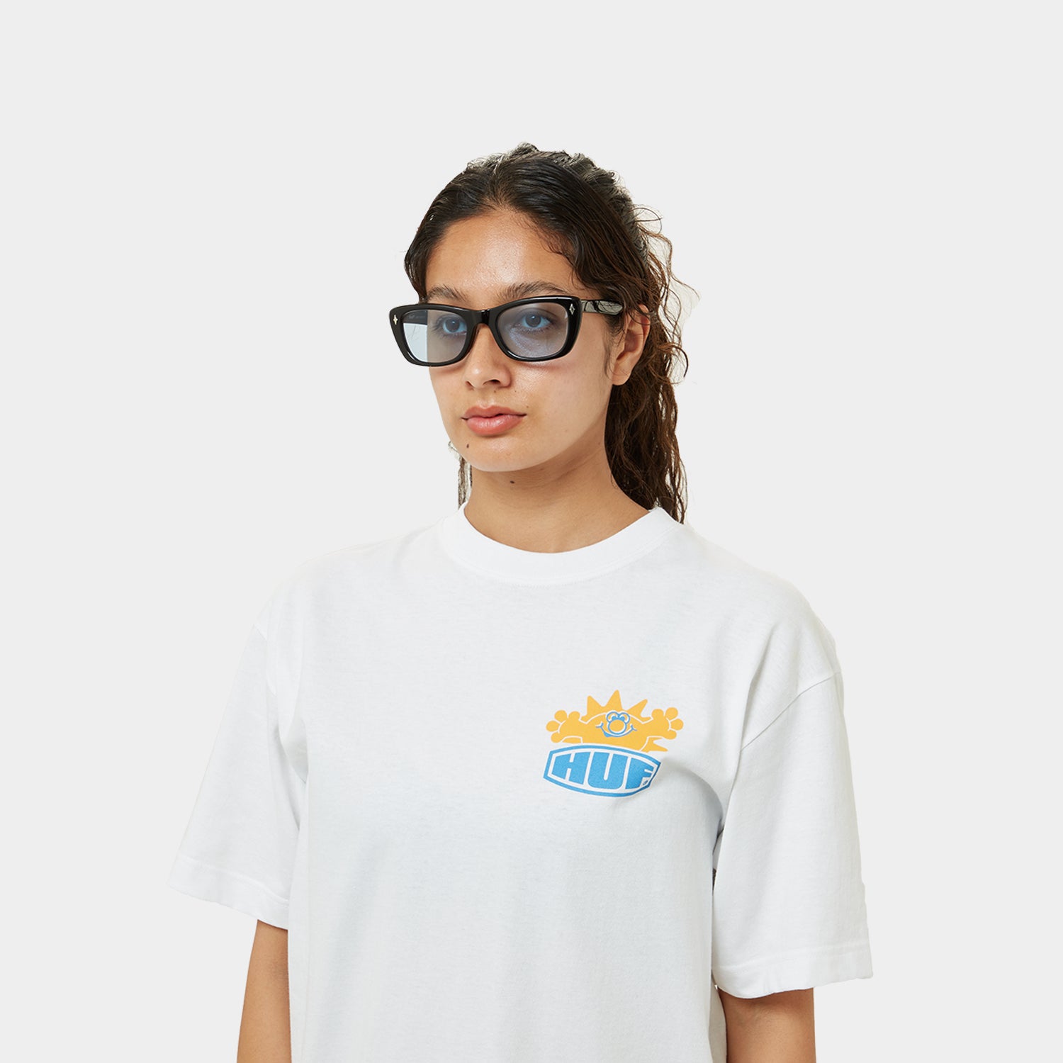 HUF (ハフ) Worldwide JP /()/ HUF EYEWEAR SATELLITE商品 / BLACK/LT BLUE