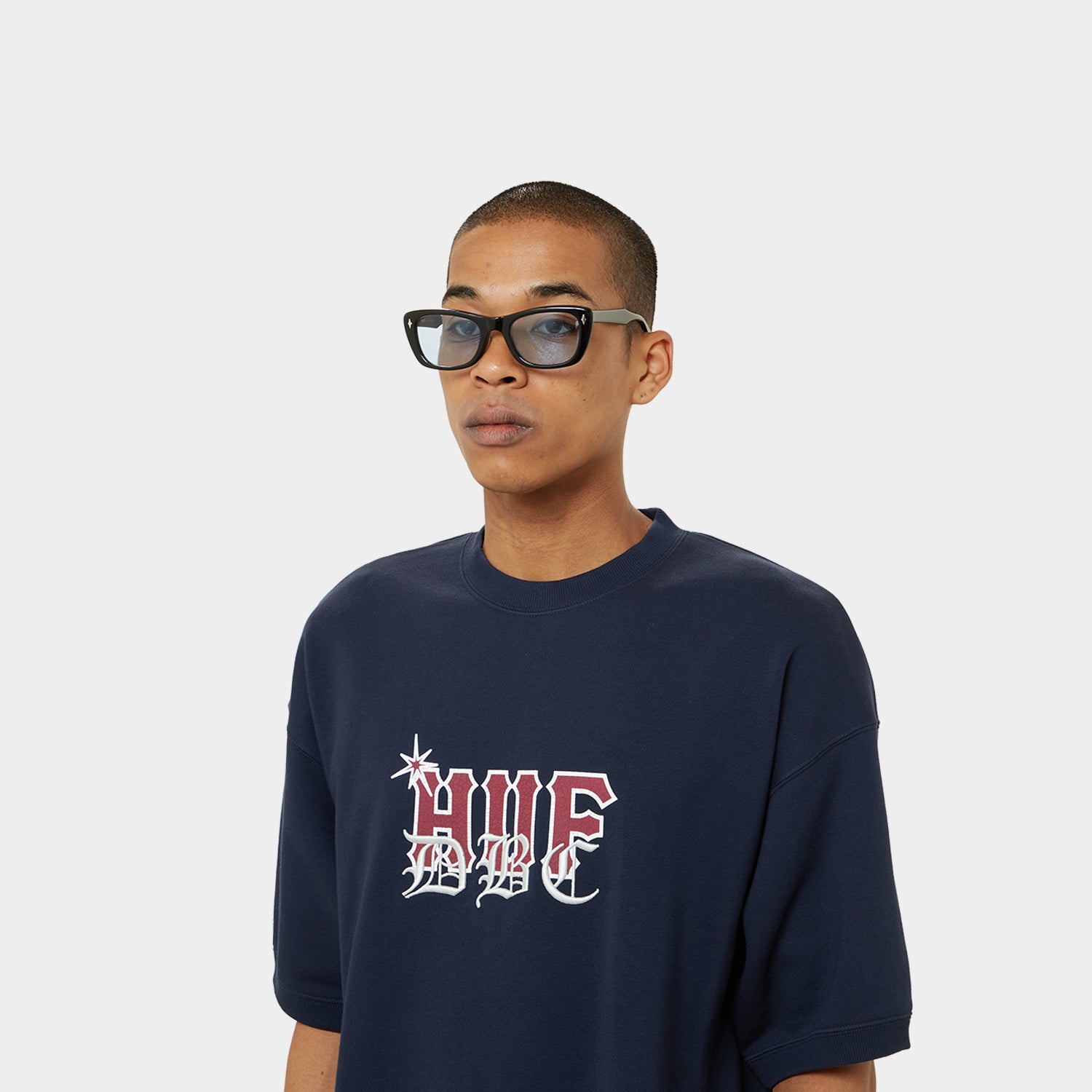 HUF (ハフ) Worldwide JP /()/ HUF EYEWEAR SATELLITE商品 / BLACK/LT BLUE