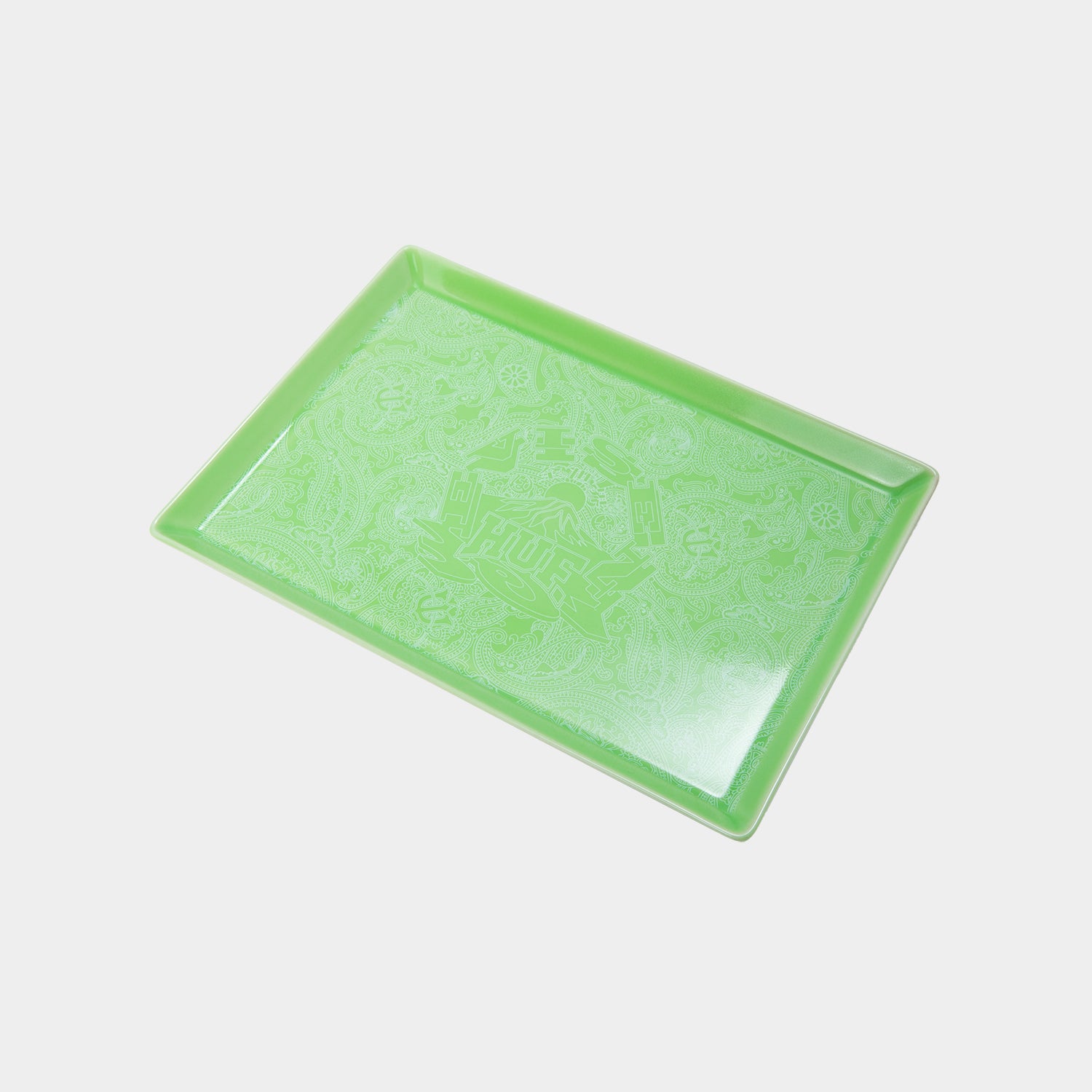 HUF (ハフ) Worldwide JP /OTHERS(その他アクセサリー)/ HUF X EVISEN HUFUJI PAISLEY PLATE商品 / GREEN