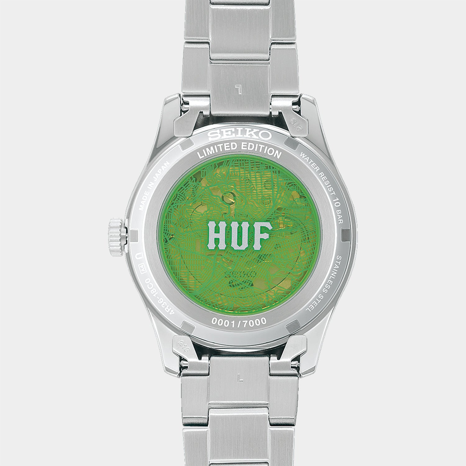HUF (ハフ) Worldwide JP /OTHERS(その他アクセサリー)/ Seiko 5 Sports HUF Limited Edition商品 / HUF GREEN