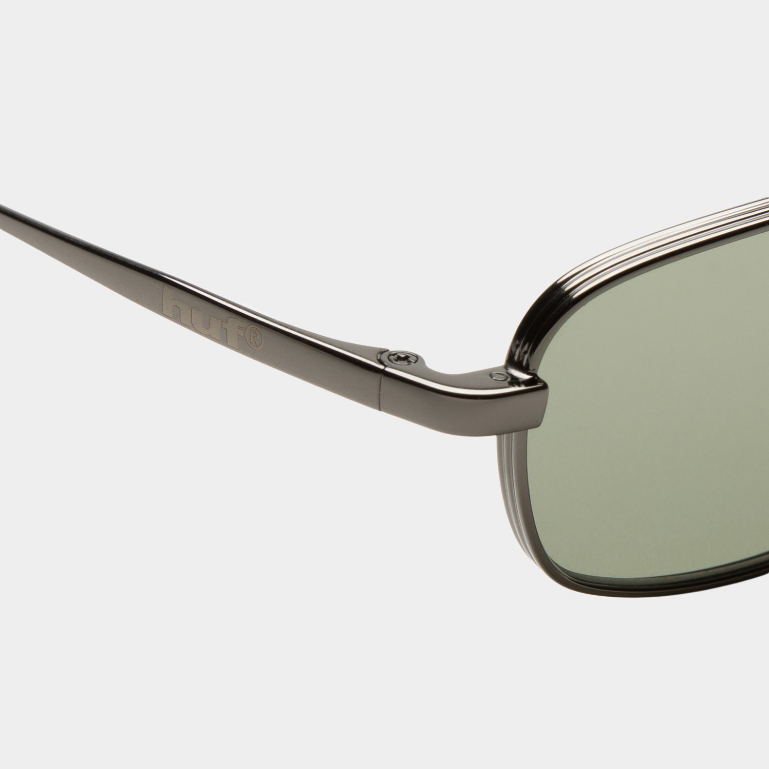 HUF (ハフ) Worldwide JP /OTHERS(その他アクセサリー)/ HUF EYEWEAR VESUVIO商品 / DULL SILVER/DARK GREEN