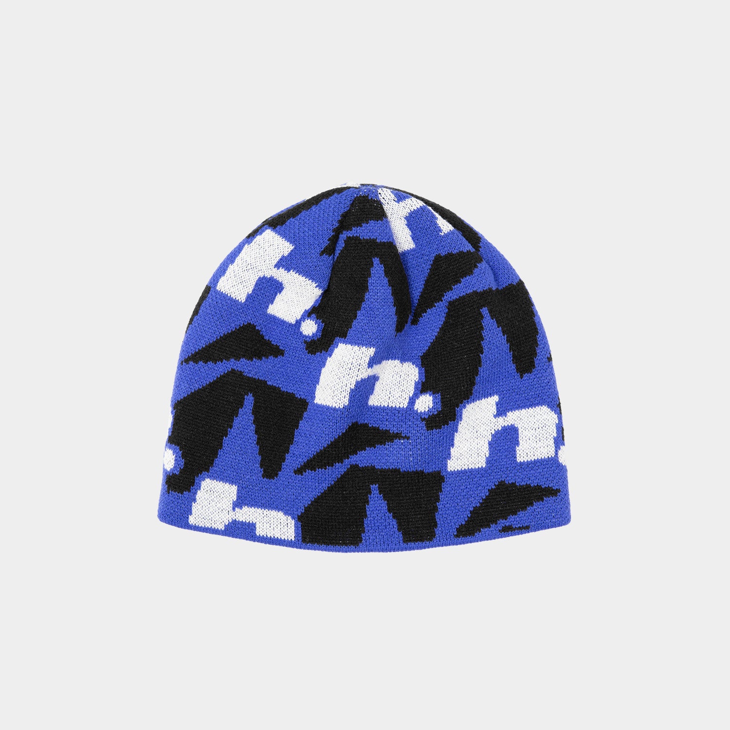 HUF (ハフ) Worldwide JP /HATS & BEANIES(ハット&ビーニー)/ H STAR REPEAT SKULL BEANIE商品 / ROYAL BLUE