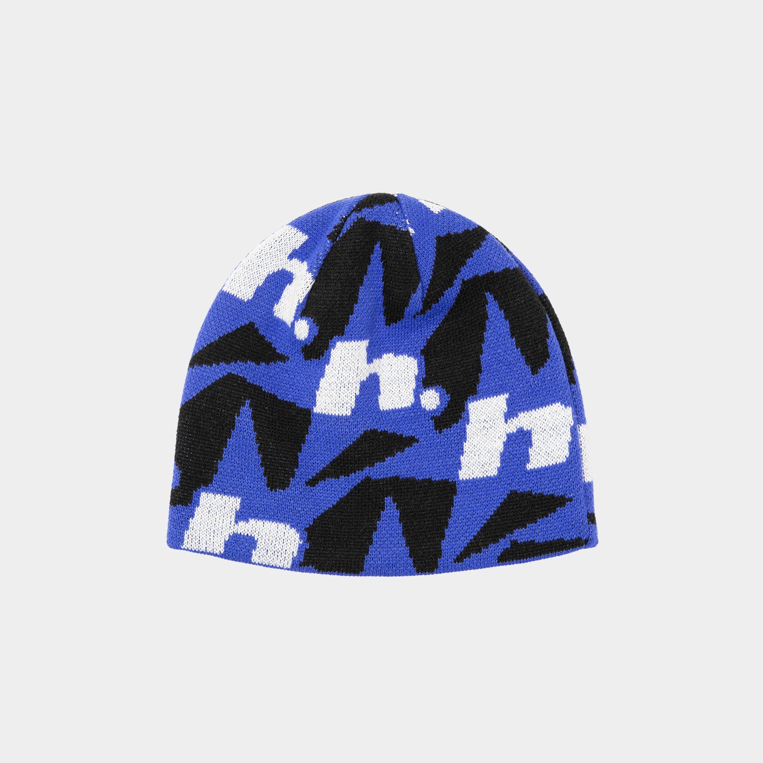 HUF (ハフ) Worldwide JP /HATS & BEANIES(ハット&ビーニー)/ H STAR REPEAT SKULL BEANIE商品 / ROYAL BLUE