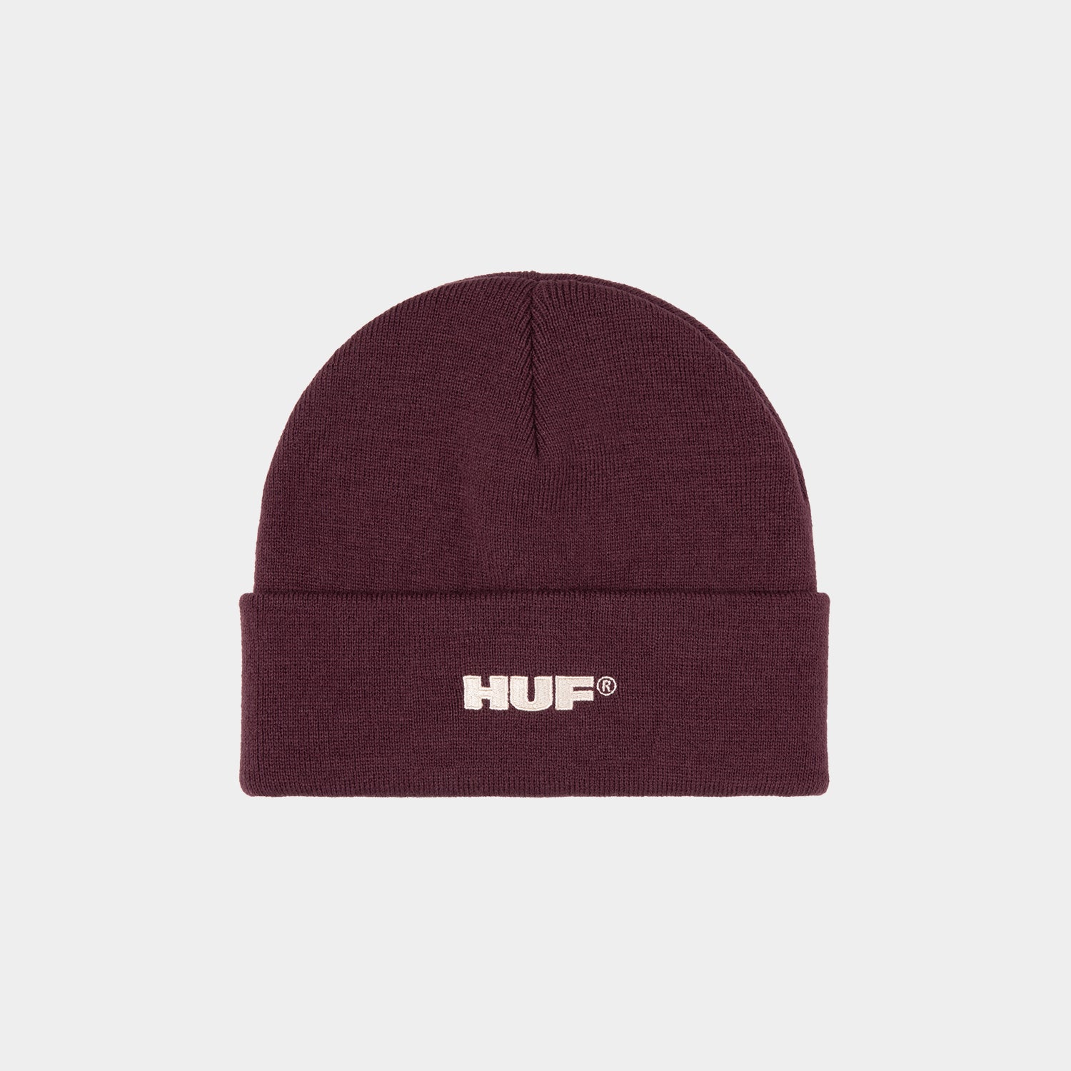 HUF (ハフ) Worldwide JP /HATS & BEANIES(ハット&ビーニー)/ ALL CAPS CUFF BEANIE商品 / BLACK