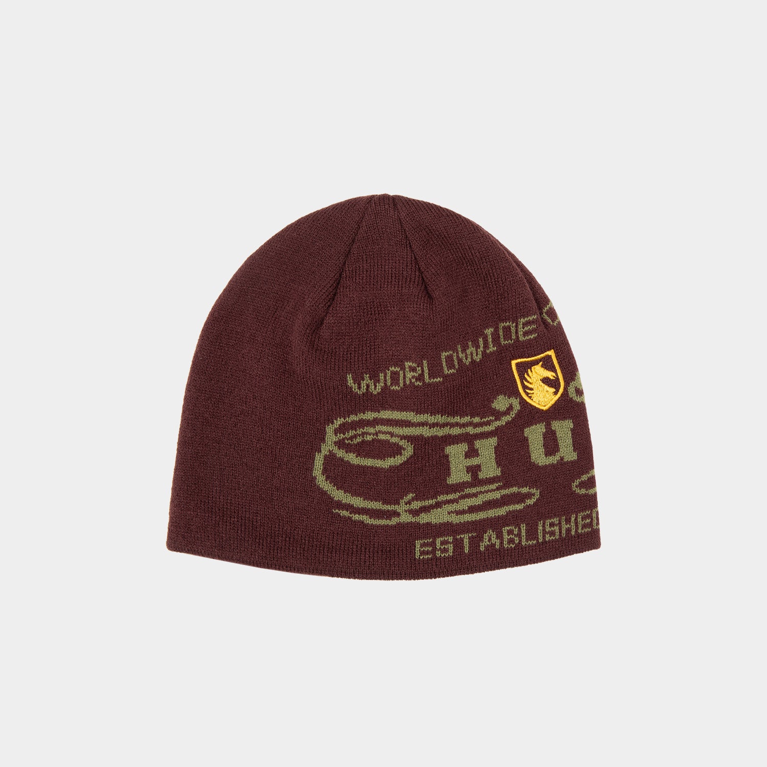 HUF (ハフ) Worldwide JP /HATS & BEANIES(ハット&ビーニー)/ WORLDWIDE CLOTHIERS BEANIE商品 / NATURAL