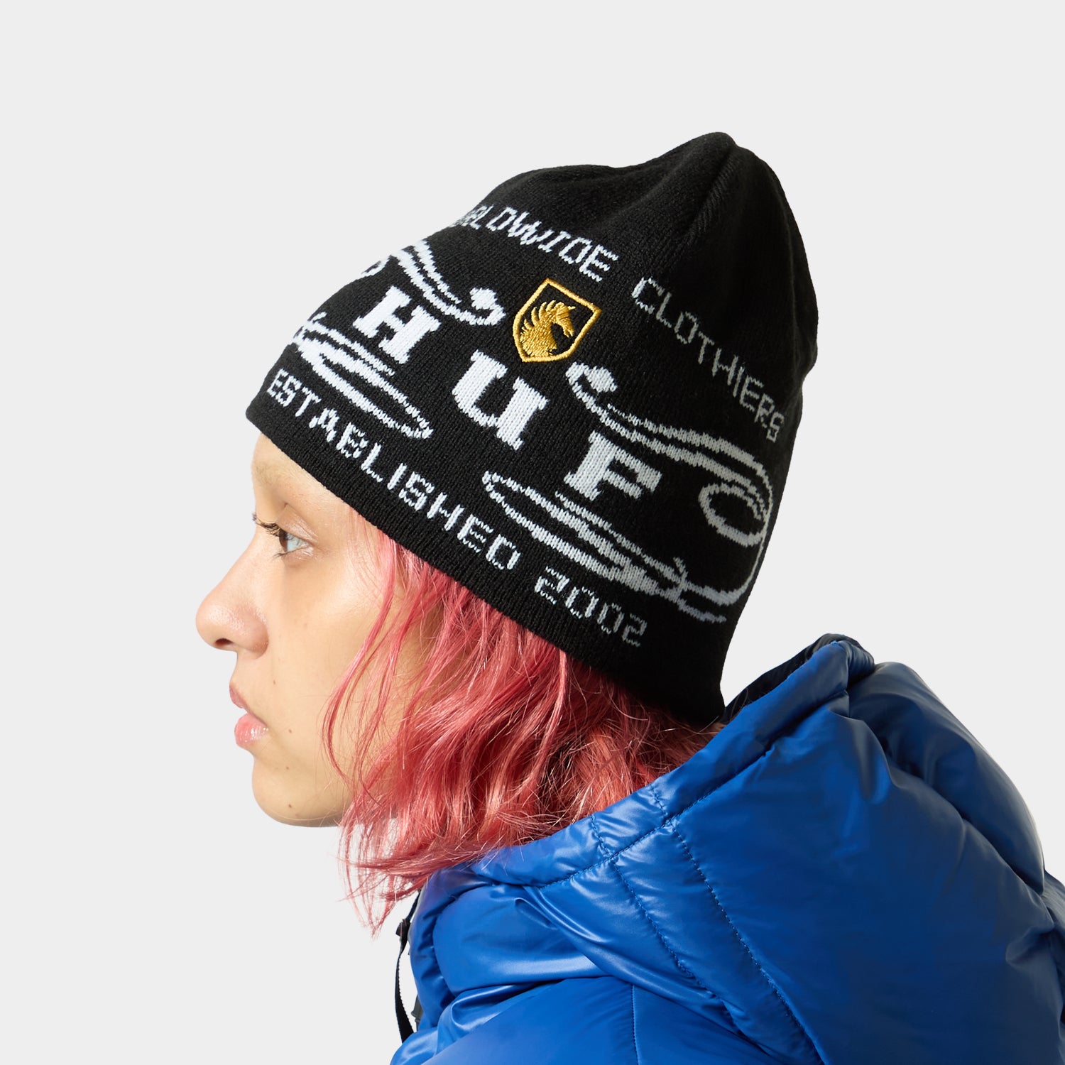HUF (ハフ) Worldwide JP /HATS & BEANIES(ハット&ビーニー)/ WORLDWIDE CLOTHIERS BEANIE商品 / NATURAL