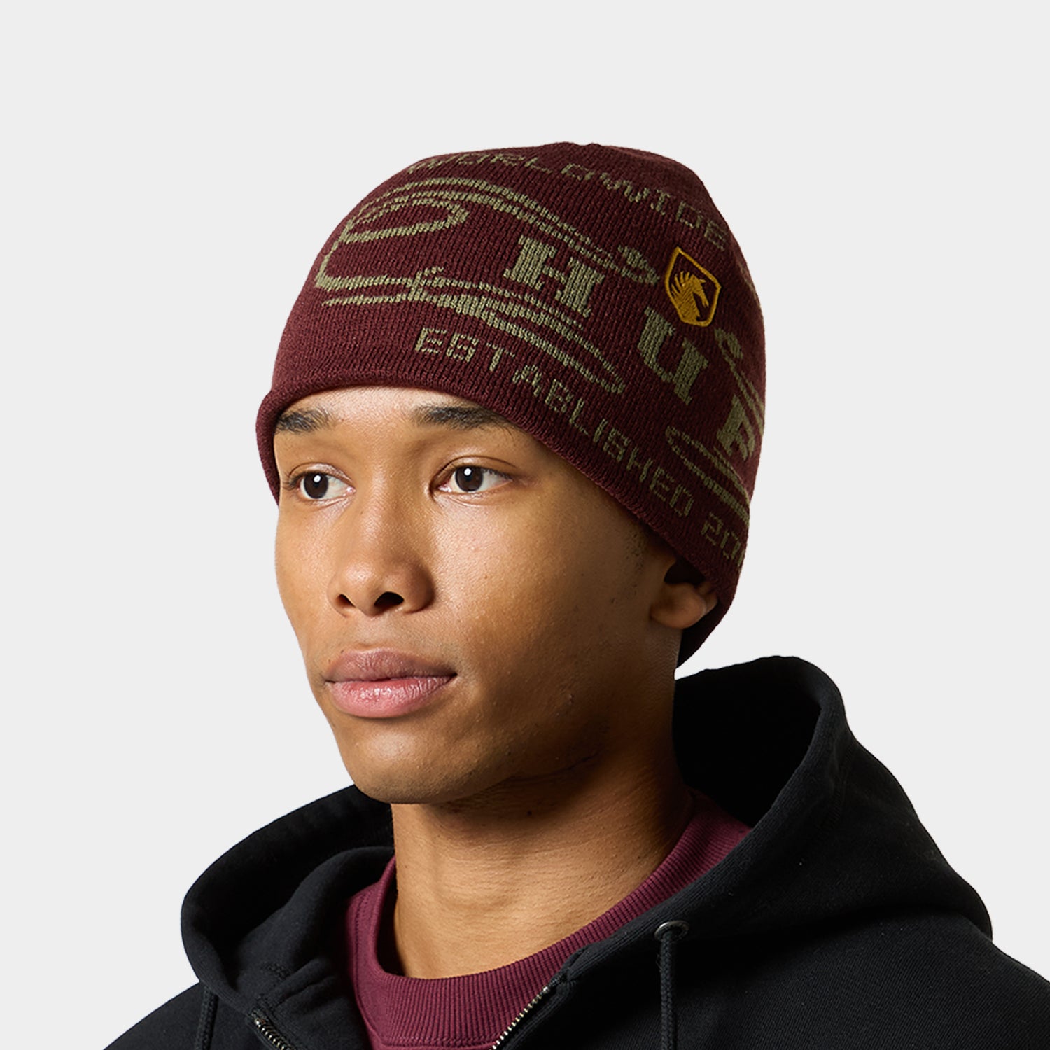 HUF (ハフ) Worldwide JP /HATS & BEANIES(ハット&ビーニー)/ WORLDWIDE CLOTHIERS BEANIE商品 / NATURAL