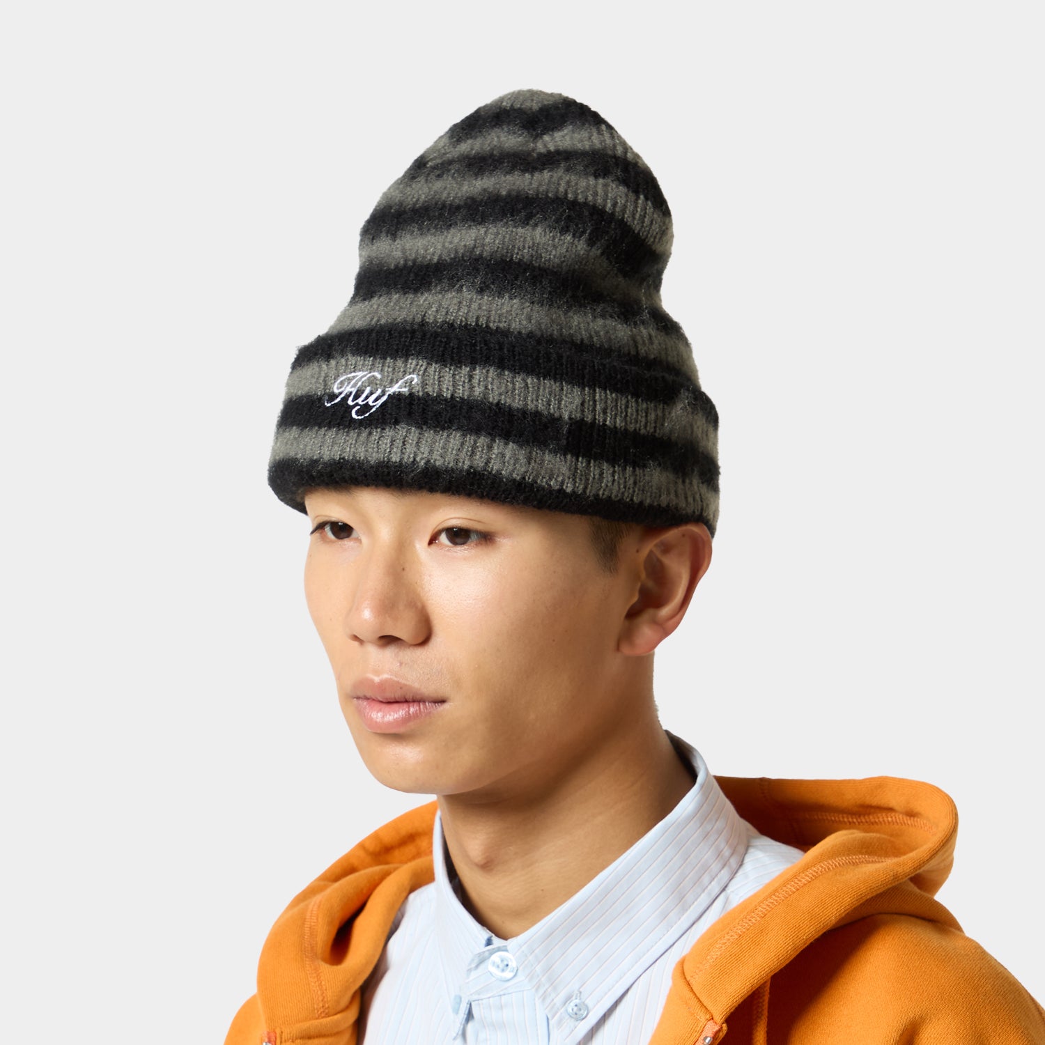 HUF (ハフ) Worldwide JP /HATS & BEANIES(ハット&ビーニー)/ THE CROWN SHAGGY BEANIE商品 / SKY