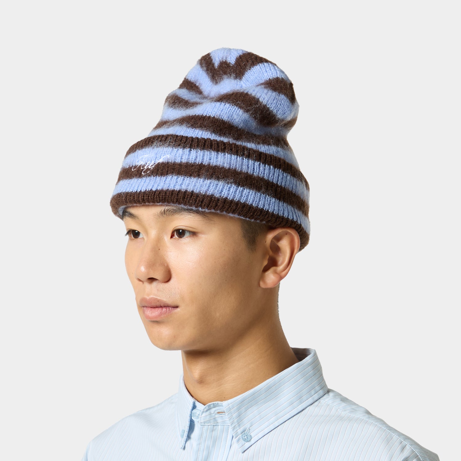 HUF (ハフ) Worldwide JP /HATS & BEANIES(ハット&ビーニー)/ THE CROWN SHAGGY BEANIE商品 / SKY