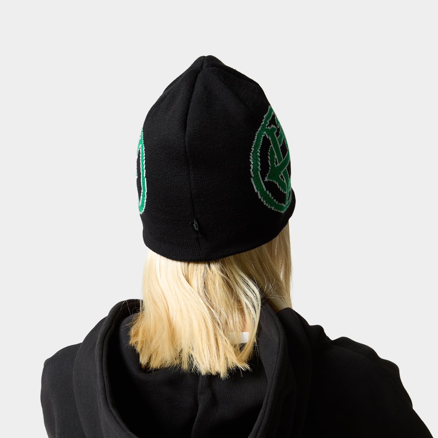 HUF (ハフ) Worldwide JP /HATS & BEANIES(ハット&ビーニー)/ HUF X EVISEN CROSS LOGO BEANIE商品 / BLACK