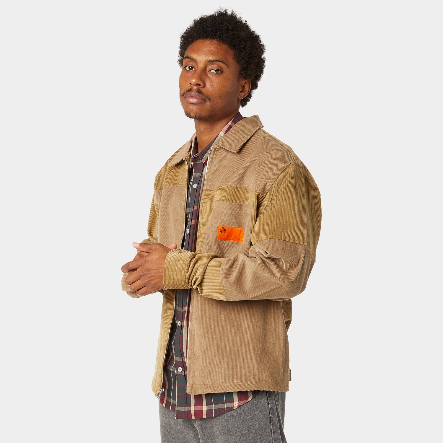HUF (ハフ) Worldwide JP /TOPS & SHIRTS(トップス&シャツ)/ UNION CORDUROY SHACKET商品 / CLAY