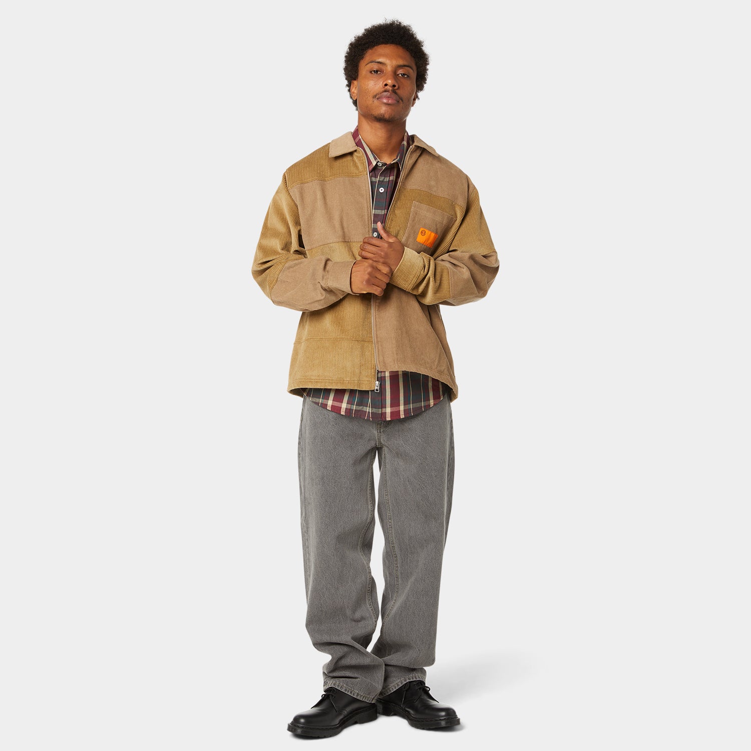 HUF (ハフ) Worldwide JP /TOPS & SHIRTS(トップス&シャツ)/ UNION CORDUROY SHACKET商品 / CLAY