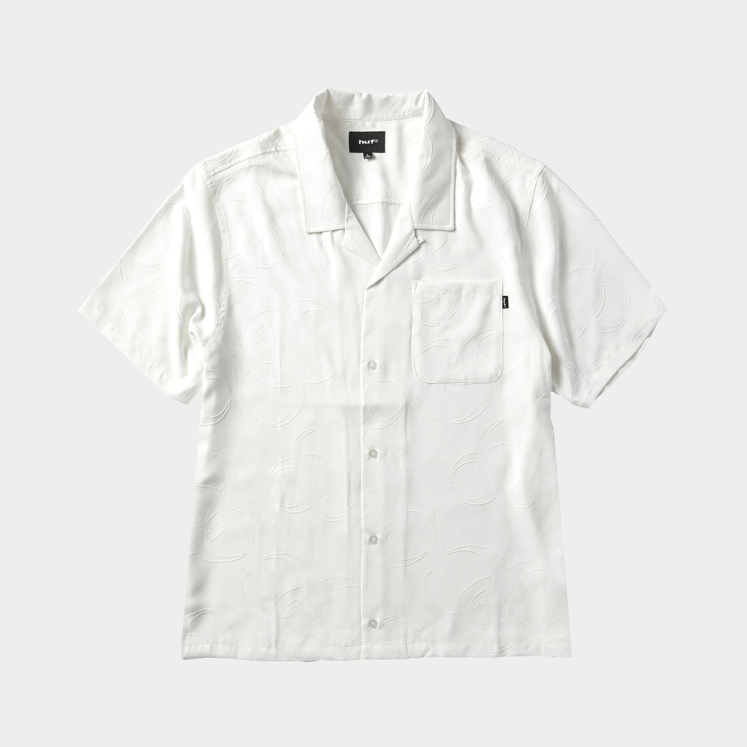HUF (ハフ) Worldwide JP /TOPS & SHIRTS(トップス&シャツ)/ SECTOR JACQUARD SHIRT商品 / DARK BERRY