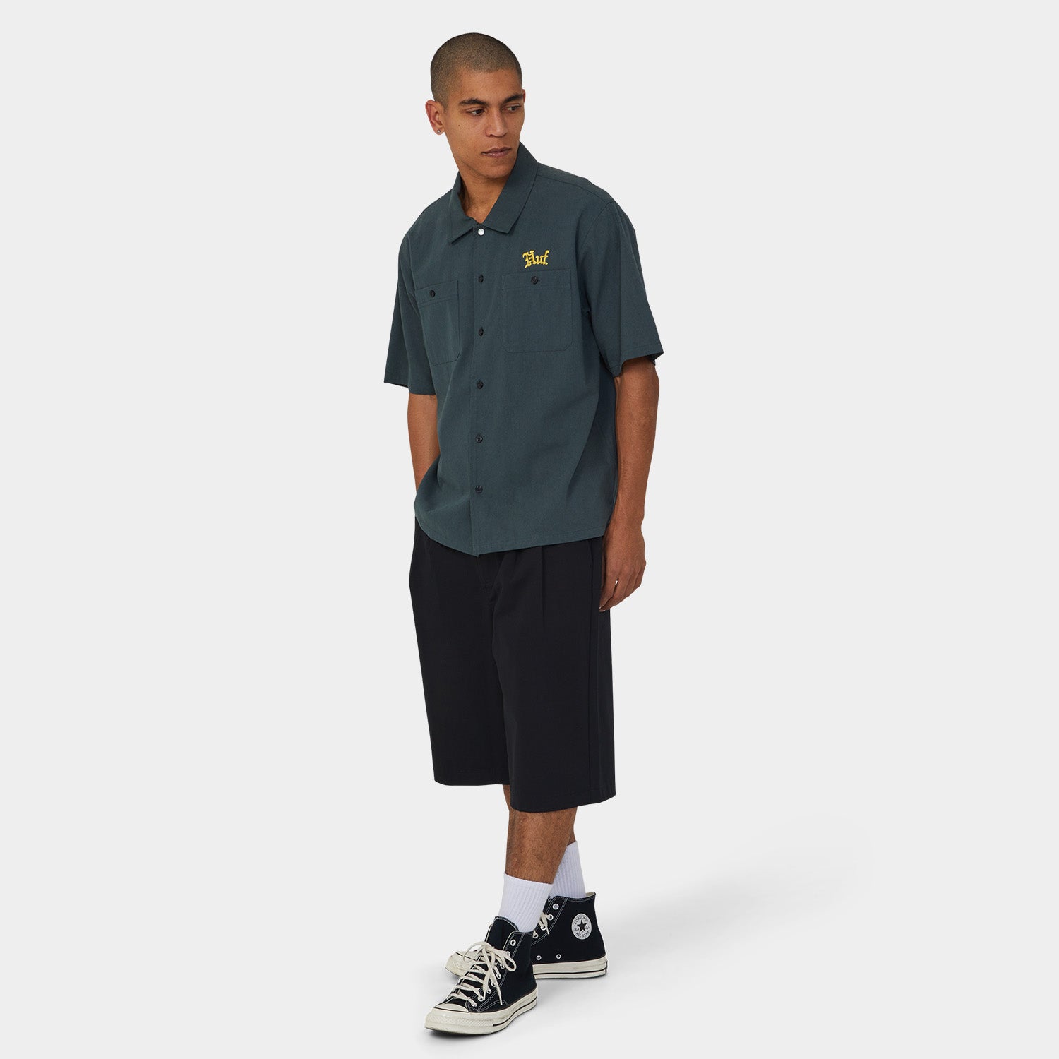 HUF (ハフ) Worldwide JP /TOPS & SHIRTS(トップス&シャツ)/ FANTASIES WORK SHIRT商品 / MARINE