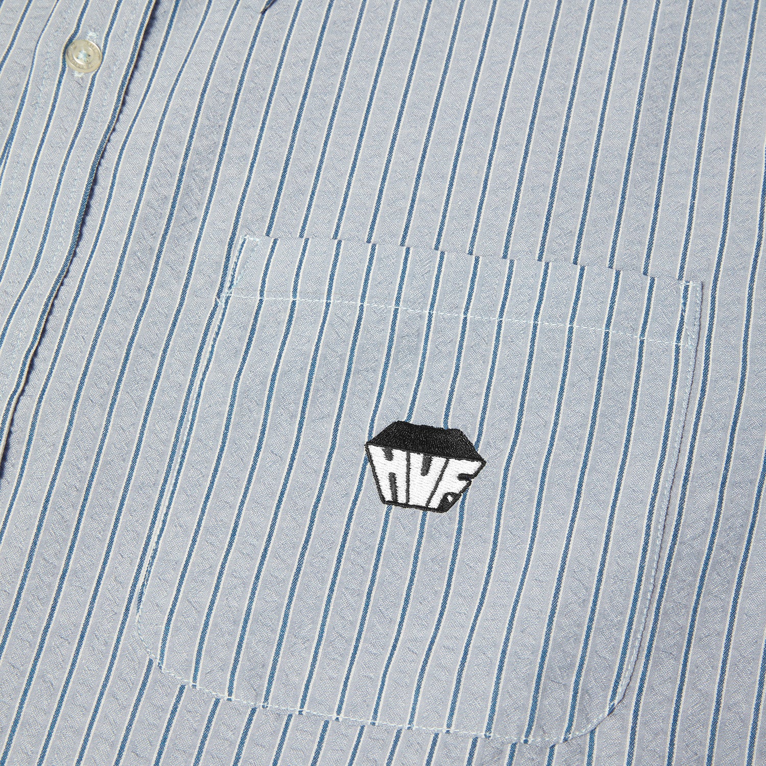 HUF (ハフ) Worldwide JP /TOPS & SHIRTS(トップス&シャツ)/ BIG BLOCK STRIPED SHIRT商品 / DRIED HERB
