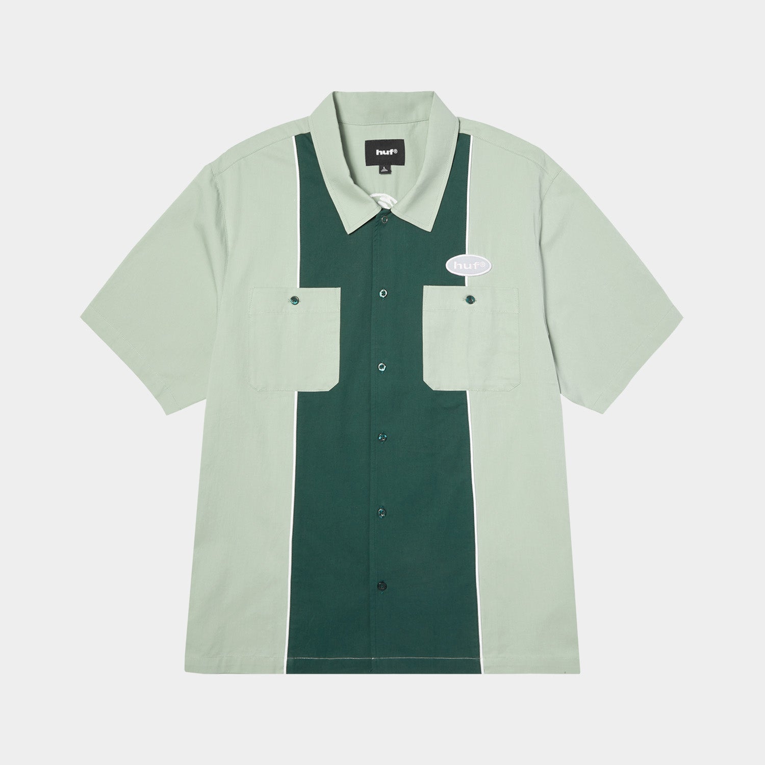 HUF (ハフ) Worldwide JP /TOPS & SHIRTS(トップス&シャツ)/ URETHANE WORK SHIRT商品 / BLACK