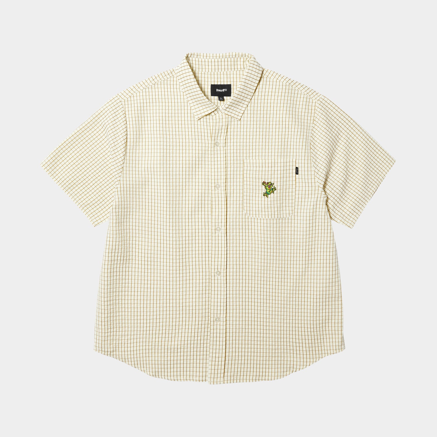 HUF (ハフ) Worldwide JP /T-SHIRTS(Tシャツ)/ STUCK ON YOU PLAID SHIRT商品 / ICE BLUE