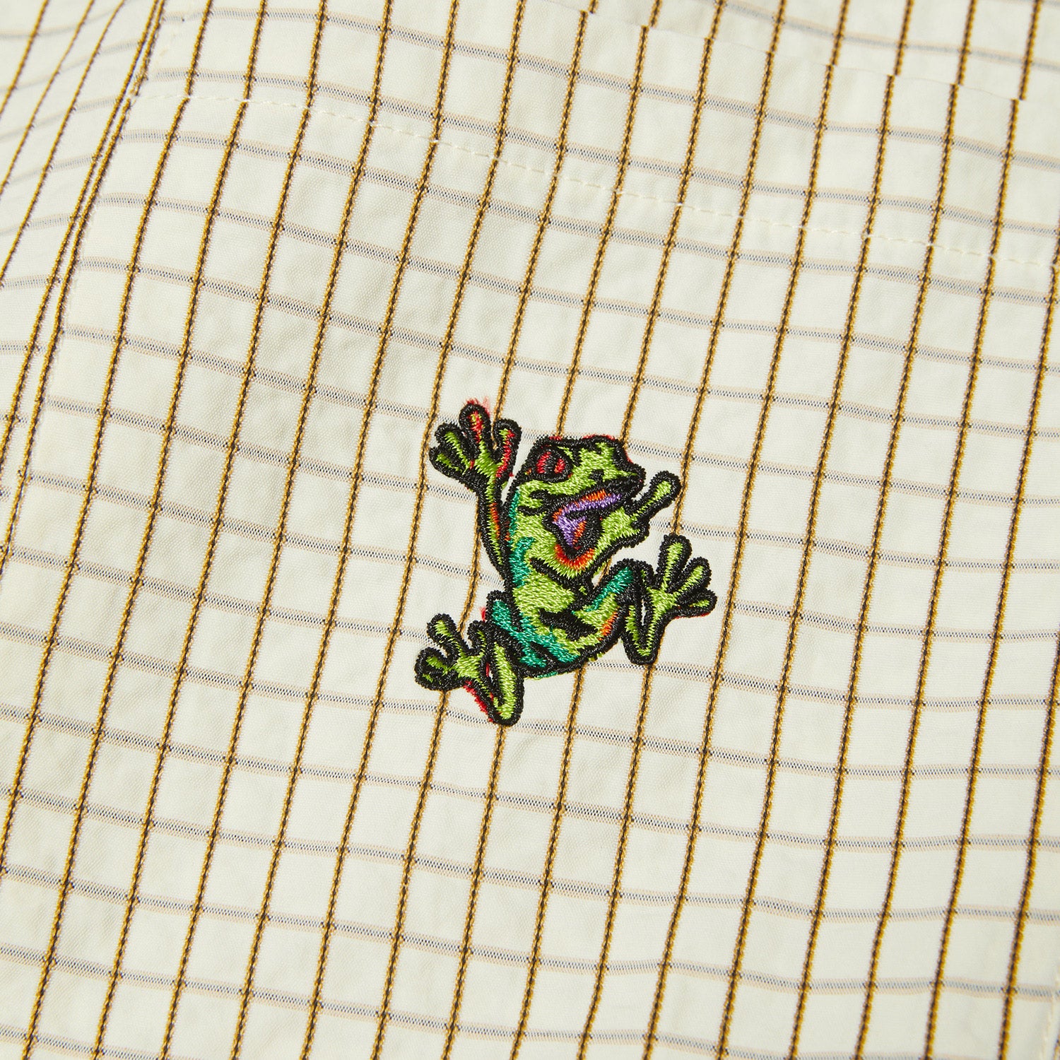 HUF (ハフ) Worldwide JP /T-SHIRTS(Tシャツ)/ STUCK ON YOU PLAID SHIRT商品 / ICE BLUE