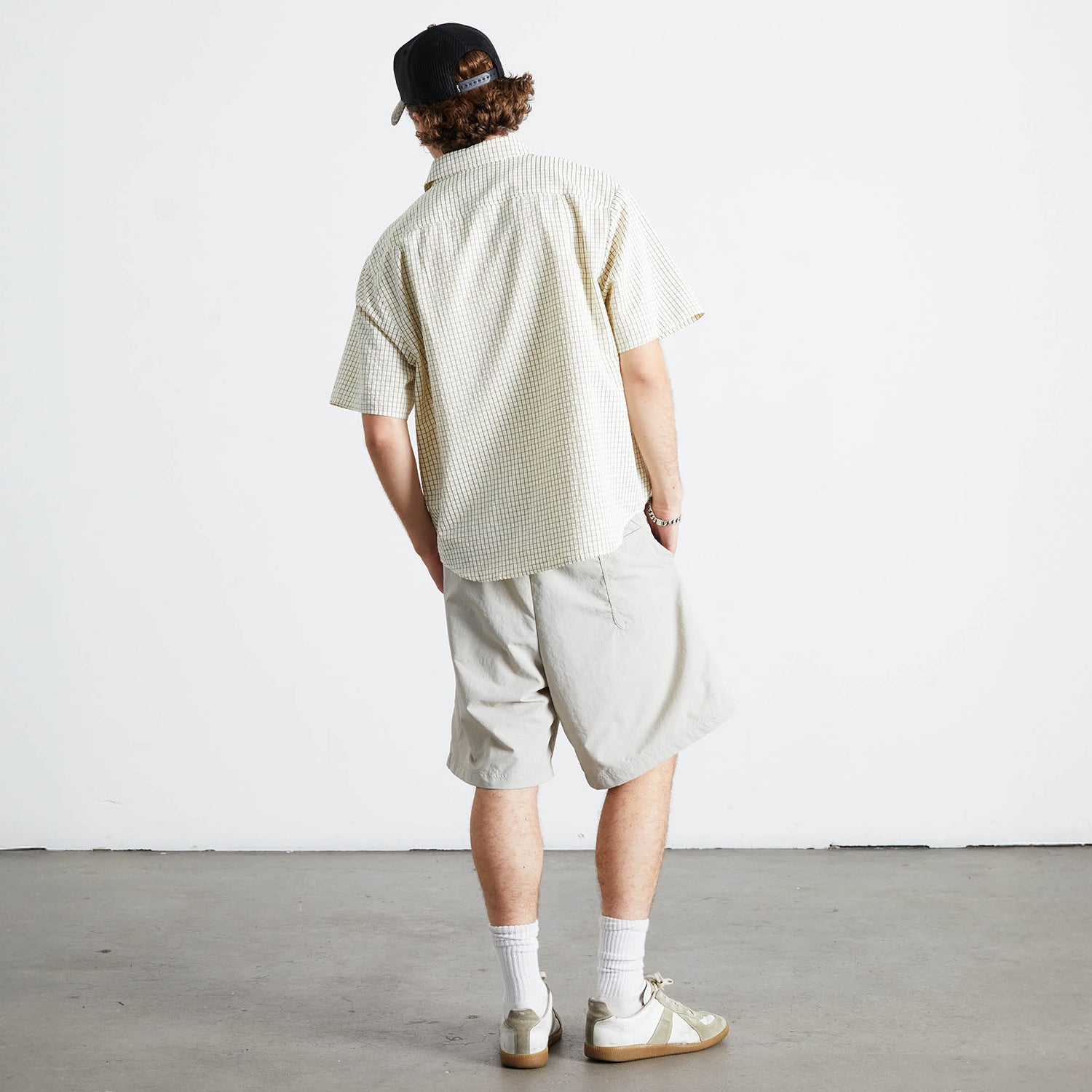 HUF (ハフ) Worldwide JP /T-SHIRTS(Tシャツ)/ STUCK ON YOU PLAID SHIRT商品 / ICE BLUE