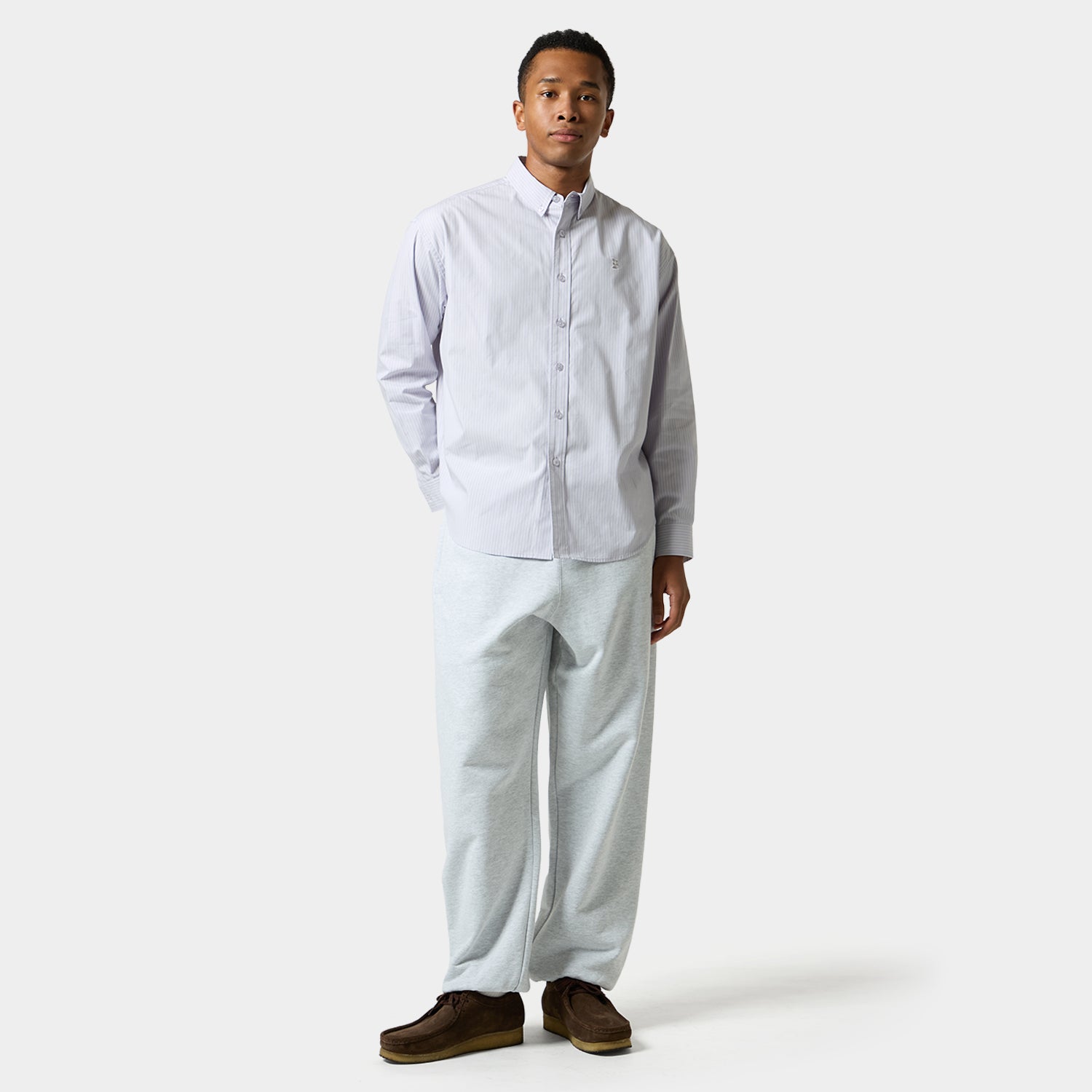 HUF (ハフ) Worldwide JP /TOPS & SHIRTS(トップス&シャツ)/ MEGABLAST STRIPE LS SHIRT商品 / BLUE STRIPE