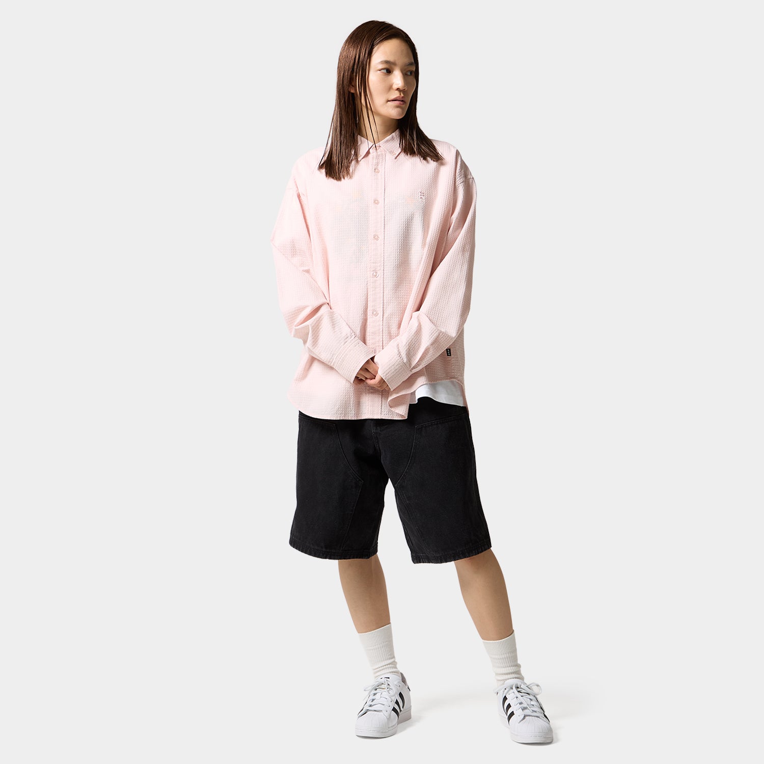 HUF (ハフ) Worldwide JP /TOPS & SHIRTS(トップス&シャツ)/ MEGABLAST LS SHIRT商品 / PINK