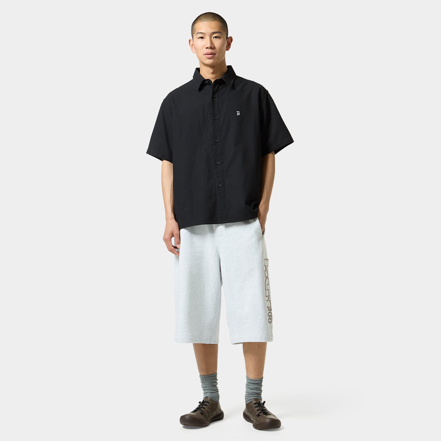 HUF (ハフ) Worldwide JP /TOPS & SHIRTS(トップス&シャツ)/ MEGABLAST SHIRT商品 / BLACK