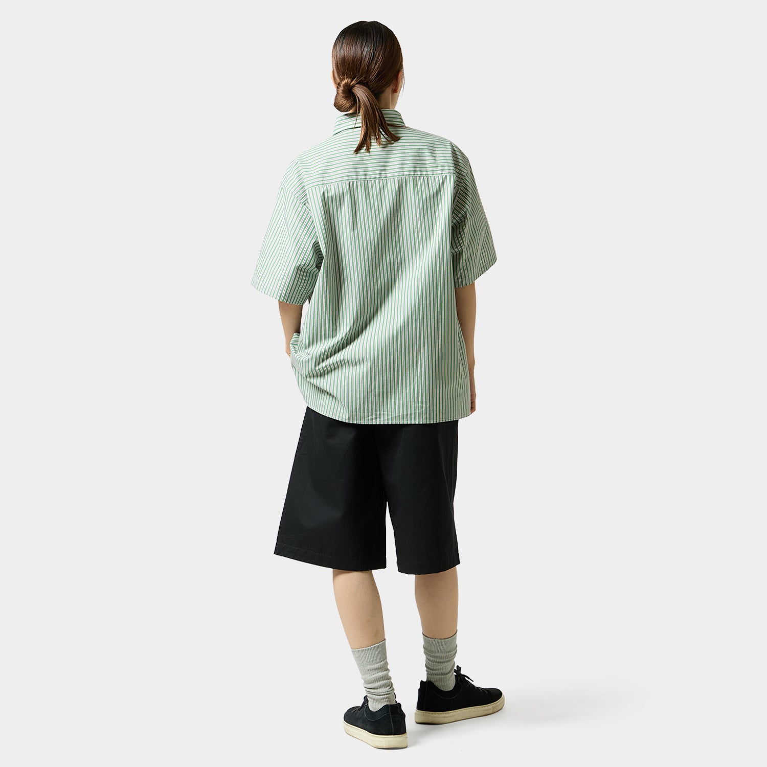 HUF (ハフ) Worldwide JP /TOPS & SHIRTS(トップス&シャツ)/ MEGABLAST STRIPE SHIRT商品 / LT BLUE