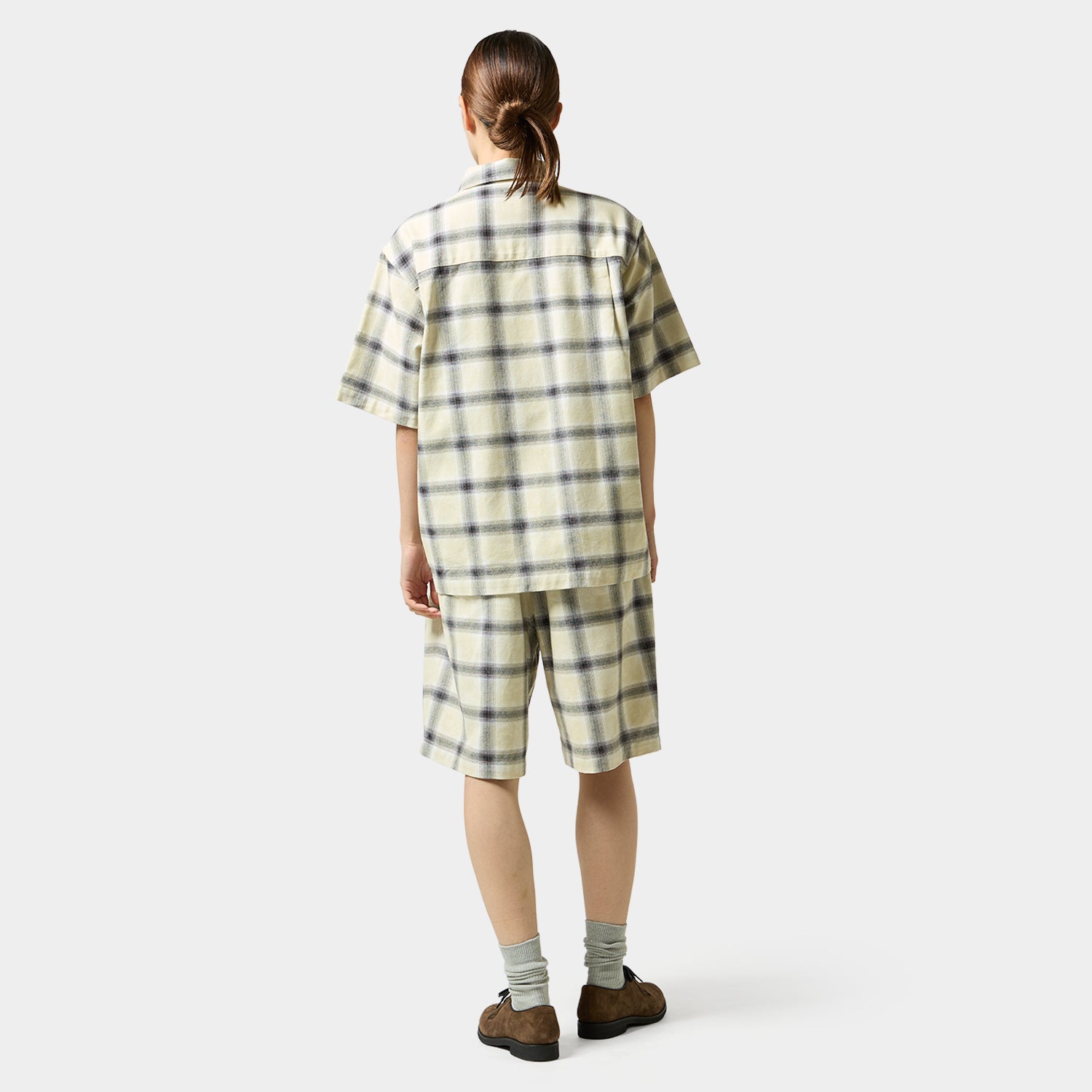 HUF (ハフ) Worldwide JP /TOPS & SHIRTS(トップス&シャツ)/ MISTY PLAID SHIRT商品 / BEIGE