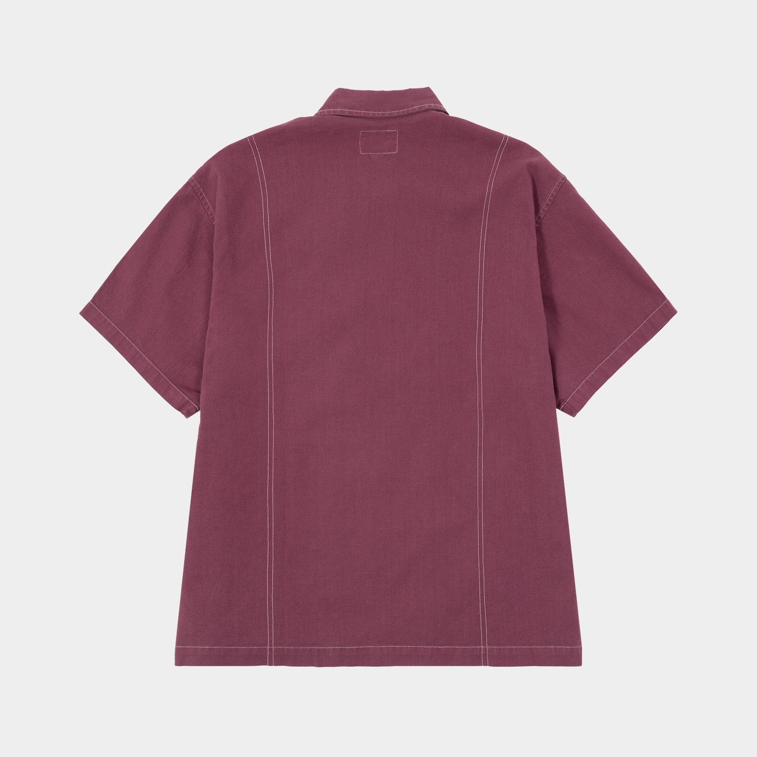 HUF (ハフ) Worldwide JP /TOPS & SHIRTS(トップス&シャツ)/ huf CO-OP CONTRAST DYED SHIRT商品 / BURGUNDY
