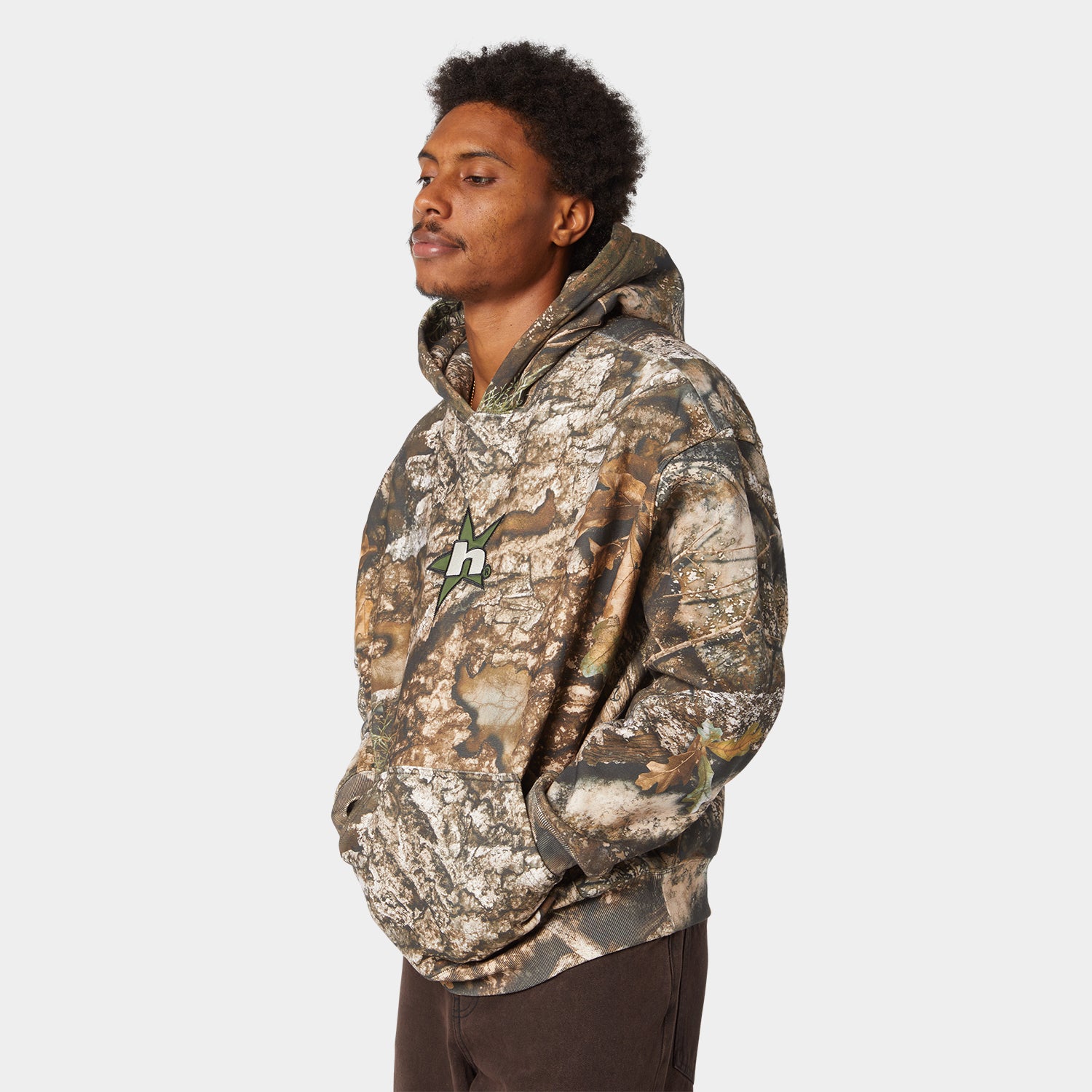 HUF (ハフ) Worldwide JP /HOODIES(パーカー)/ HUF X REALTREE® HEAVYWEIGHT HOODIE商品 / REALTREE