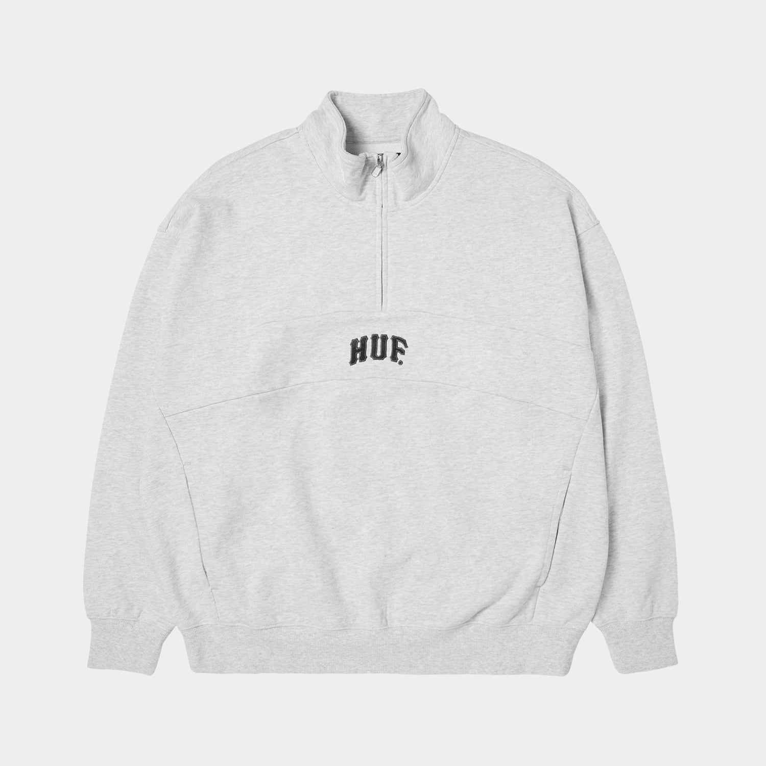 HUF (ハフ) Worldwide JP /SWEATSHIRTS(スウェットシャツ)/ ARCH ENZYME 1/4 ZIP FLEECE商品 / VINTAGE BLACK