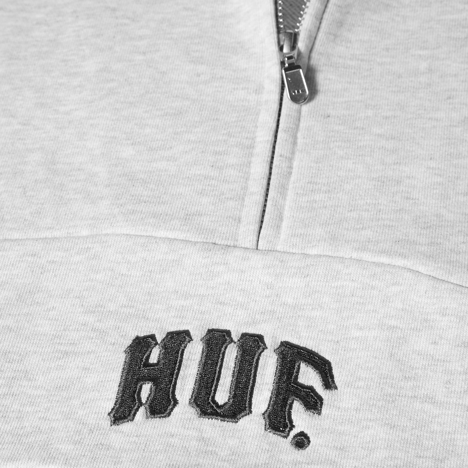 HUF (ハフ) Worldwide JP /SWEATSHIRTS(スウェットシャツ)/ ARCH ENZYME 1/4 ZIP FLEECE商品 / VINTAGE BLACK