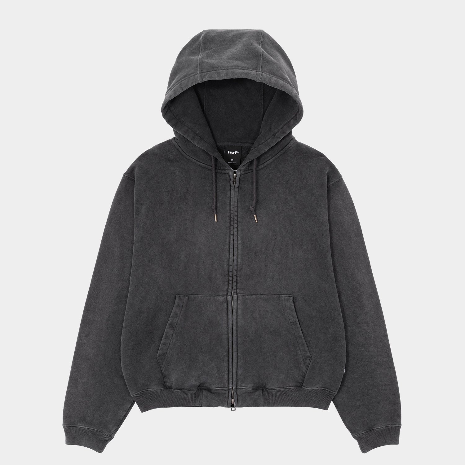 HUF (ハフ) Worldwide JP /HOODIES(パーカー)/ ARCH WIDE FULL ZIP HOODIE商品 / BLACK