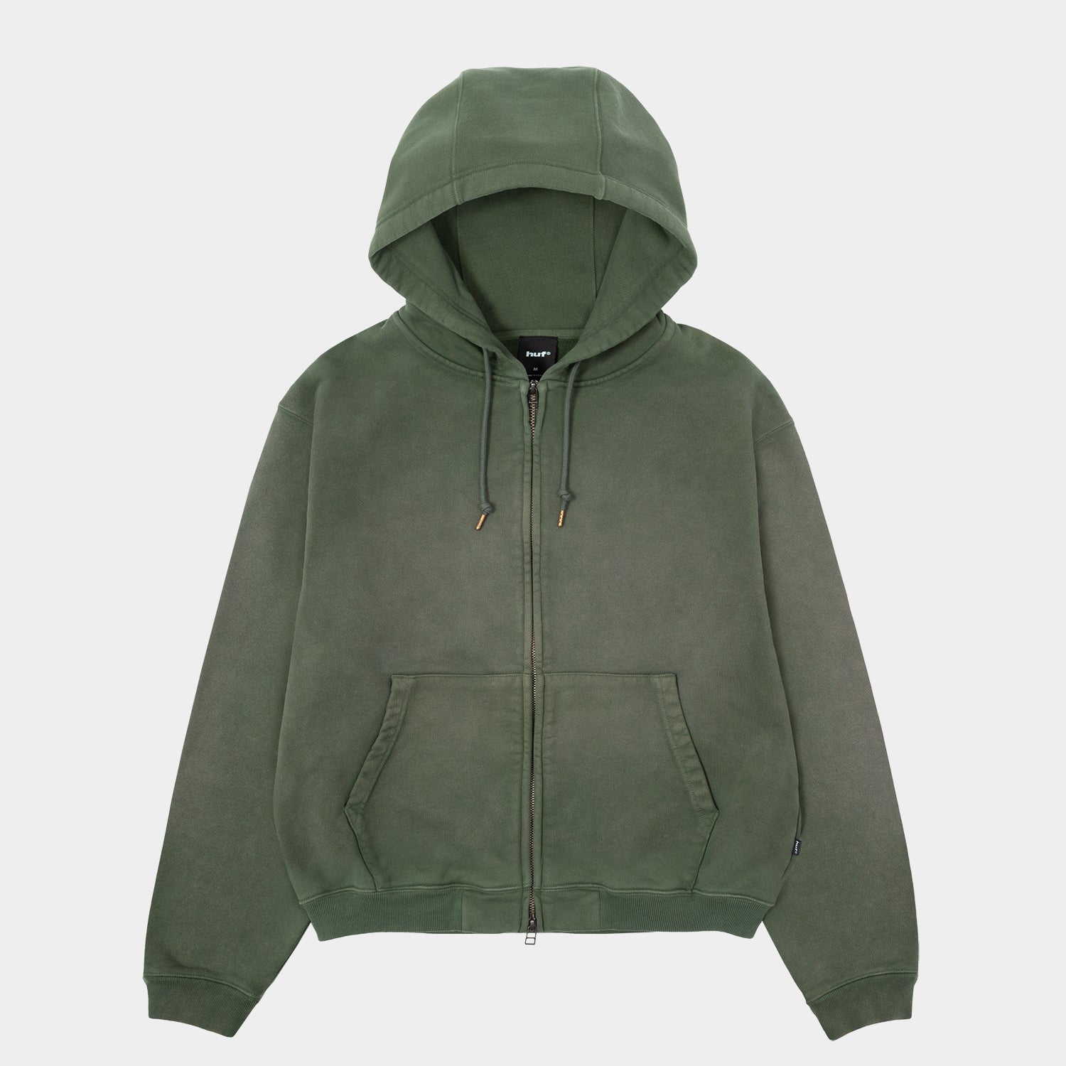 HUF (ハフ) Worldwide JP /HOODIES(パーカー)/ ARCH WIDE FULL ZIP HOODIE商品 / BLACK