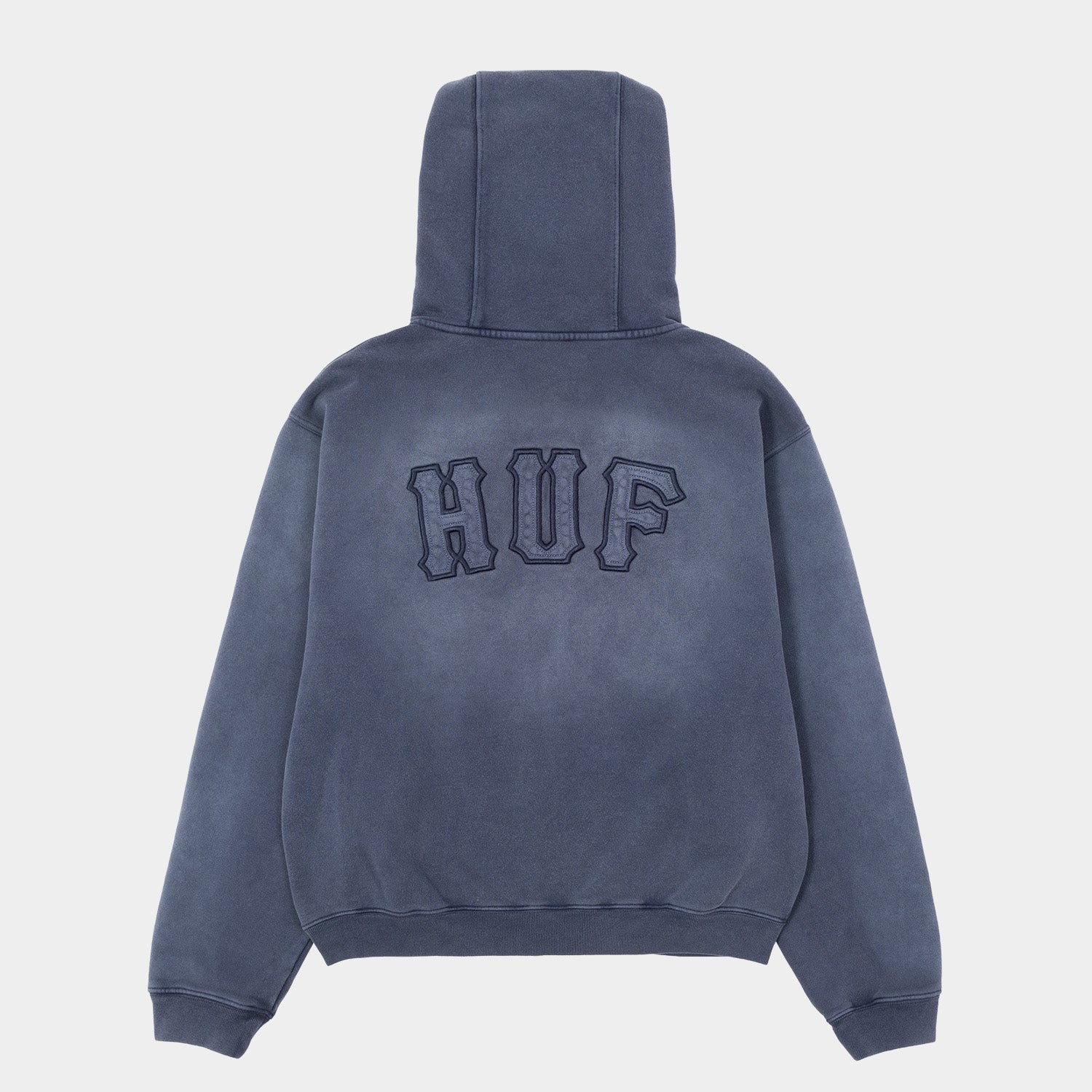 HUF (ハフ) Worldwide JP /HOODIES(パーカー)/ ARCH WIDE FULL ZIP HOODIE商品 / BLACK
