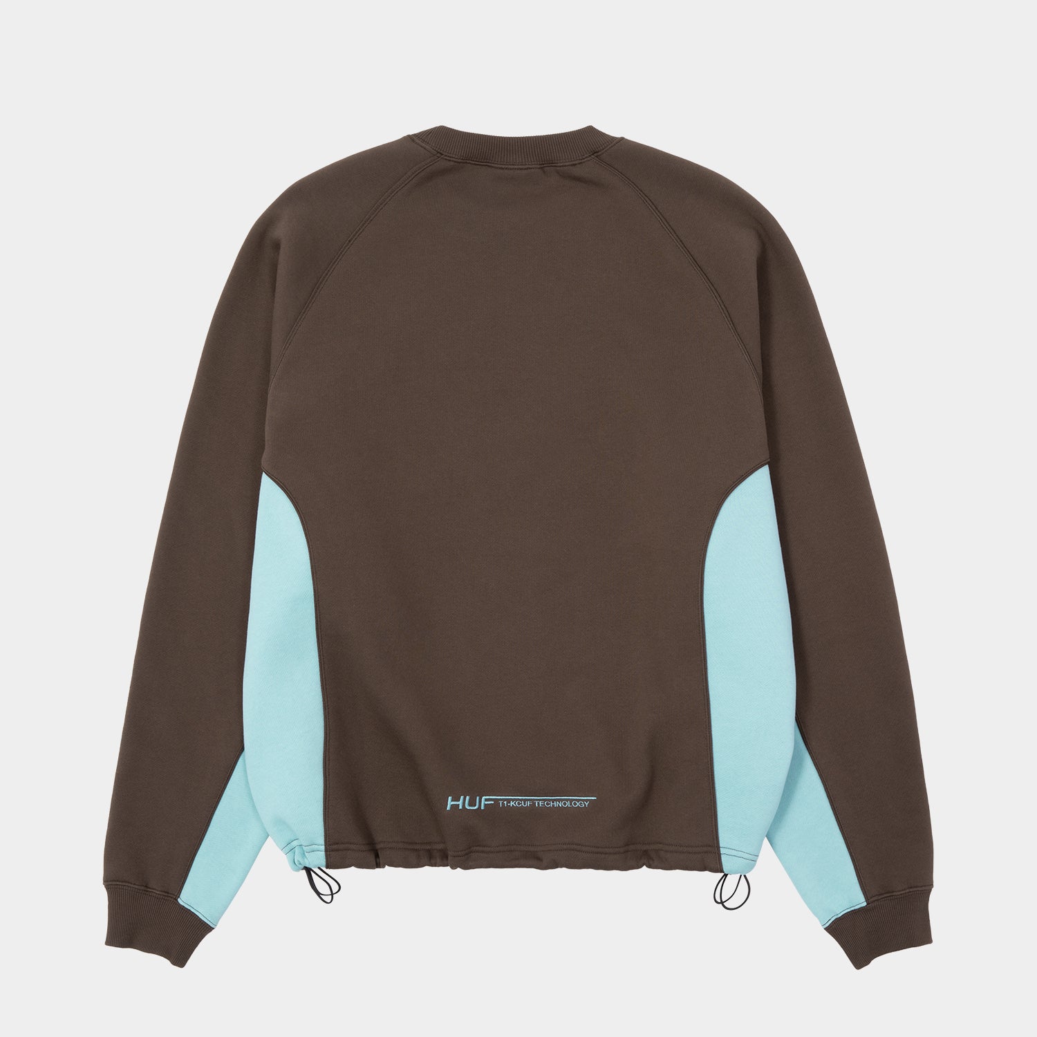 HUF (ハフ) Worldwide JP /SWEATSHIRTS(スウェットシャツ)/ LUX DRAWCORD CREW商品 / BLACK