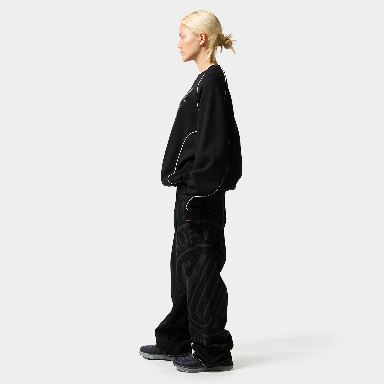 HUF (ハフ) Worldwide JP /SWEATSHIRTS(スウェットシャツ)/ LUX DRAWCORD CREW商品 / BISON