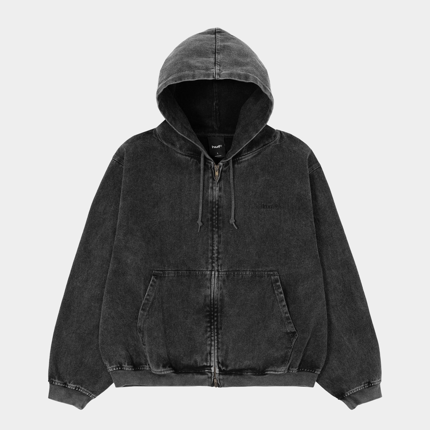 HUF (ハフ) Worldwide JP /HOODIES(パーカー)/ HUF eightynine WASHED FULL ZIP HOODIE商品 / PURPLE