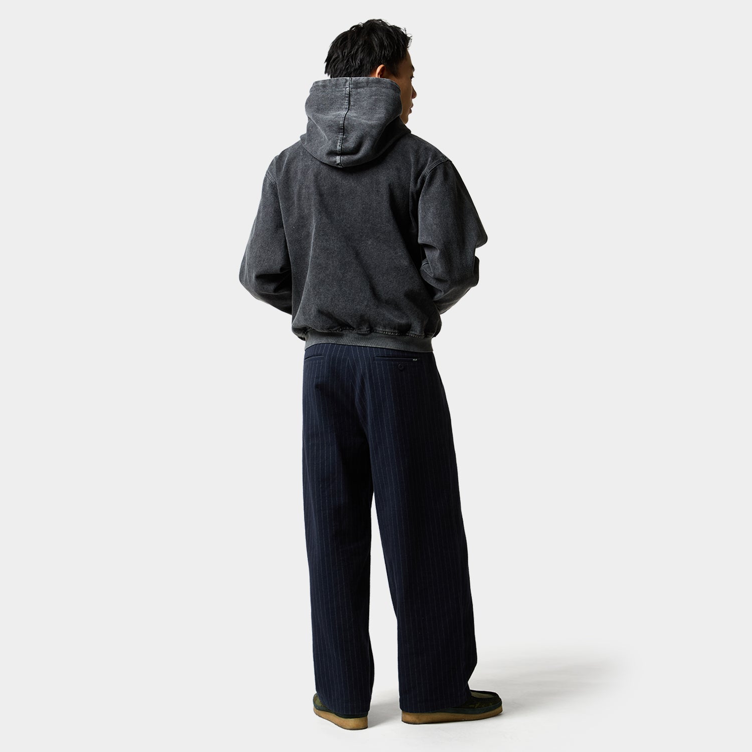 HUF (ハフ) Worldwide JP /HOODIES(パーカー)/ HUF eightynine WASHED FULL ZIP HOODIE商品 / PURPLE