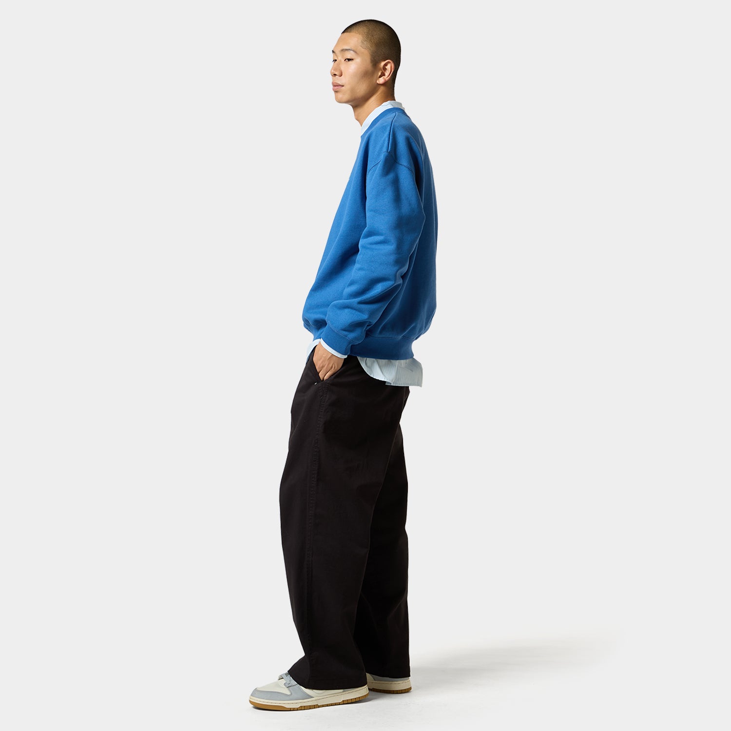 HUF (ハフ) Worldwide JP /SWEATSHIRTS(スウェットシャツ)/ HUF eightynine FLEECE CREW商品 / LT BLUE
