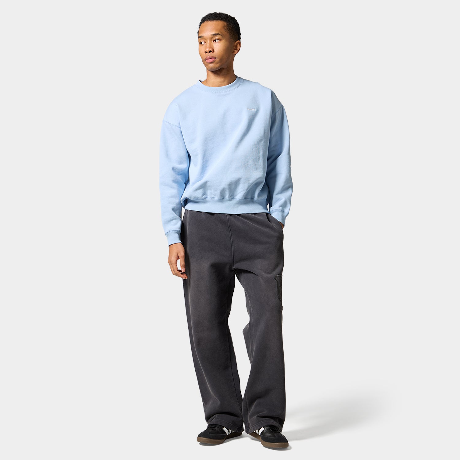 HUF (ハフ) Worldwide JP /SWEATSHIRTS(スウェットシャツ)/ HUF eightynine FLEECE CREW商品 / LT BLUE